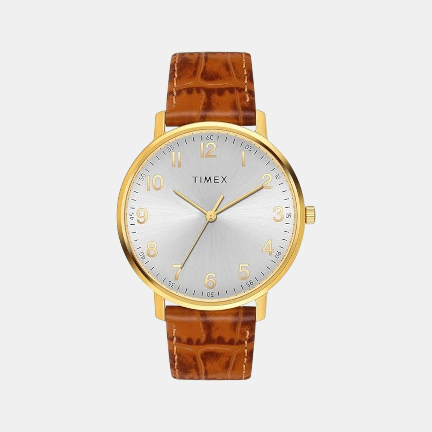 Timex Trendline Men Quartz Dial Analog Leather Watch Tw0Tg8026