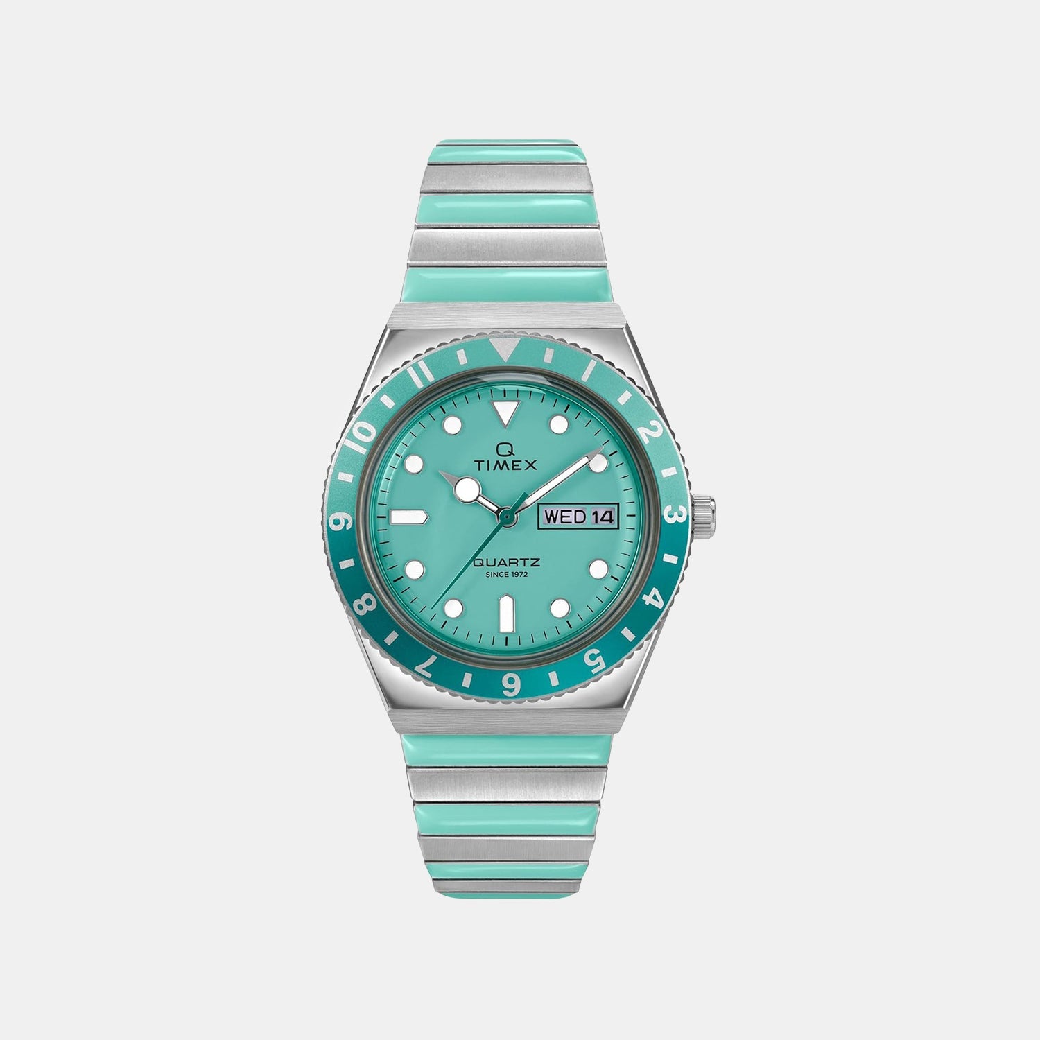 Timex Women Quartz Blue Dial Analog Stainless Steel Watch Tw2W87800Uj