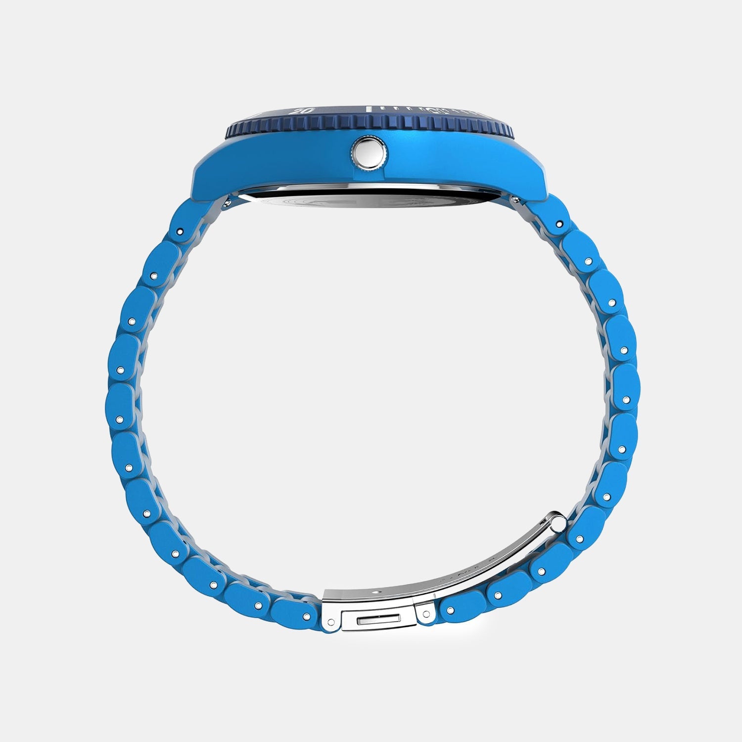 Timex Men Quartz Blue Dial Analog Plastic Watch Tw2Y04300Uj