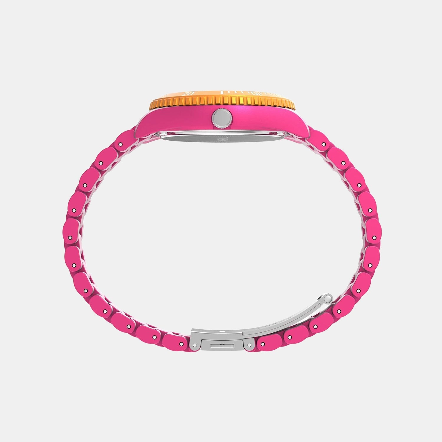 Timex Women Quartz Pink Dial Analog Plastic Watch Tw2Y04600Uj
