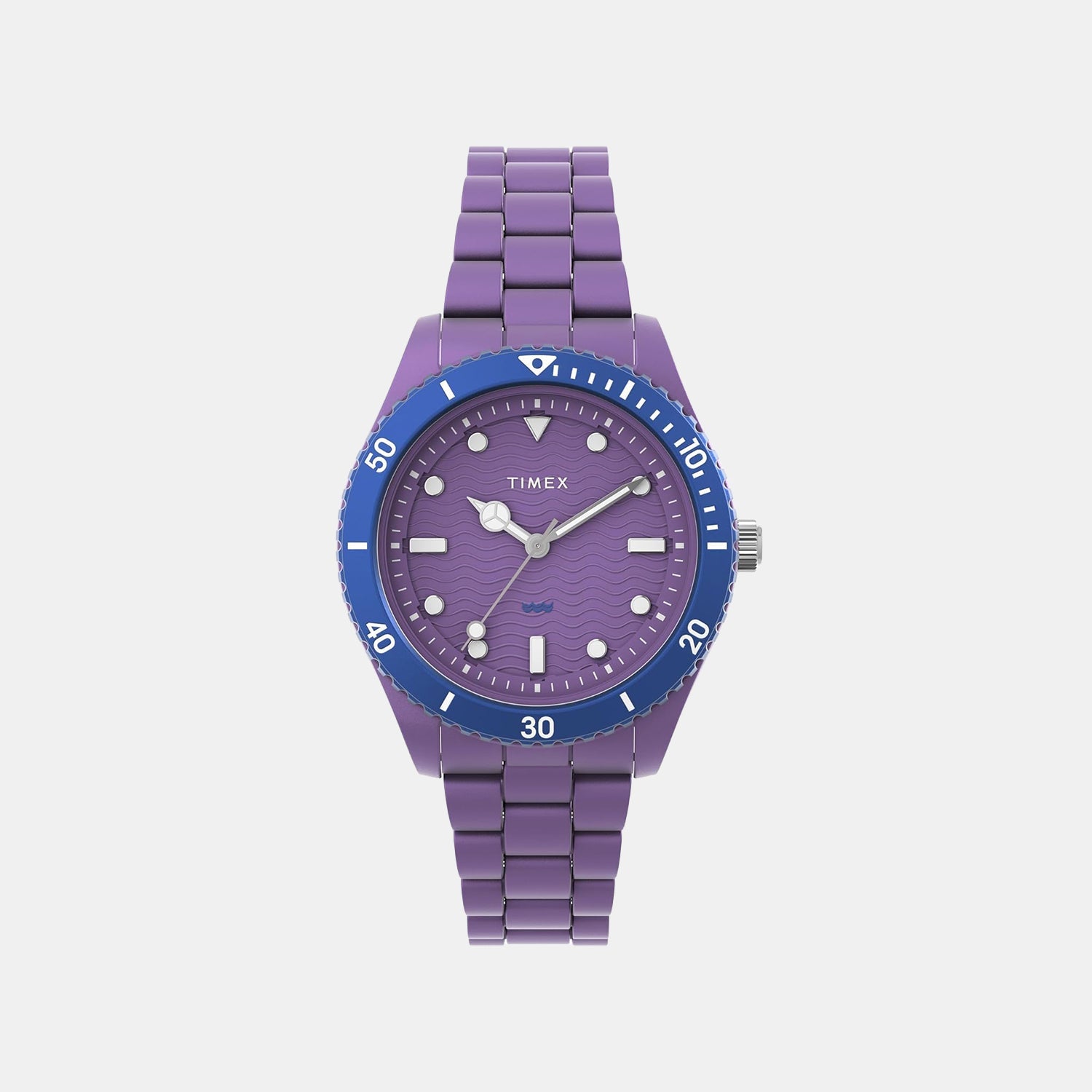 Timex Women Quartz Purple Dial Analog Plastic Watch Tw2Y04800Uj