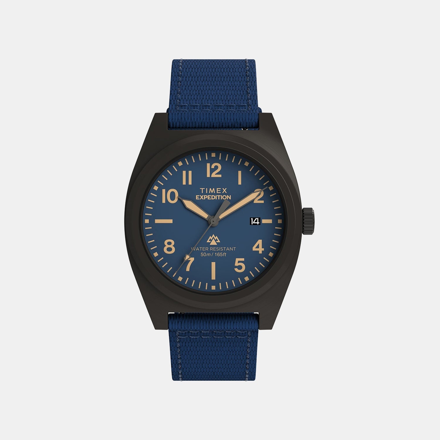Timex Expedition Capstone Men Quartz Blue Dial Analog Stainless Steel Watch Tw2Y18200Uj