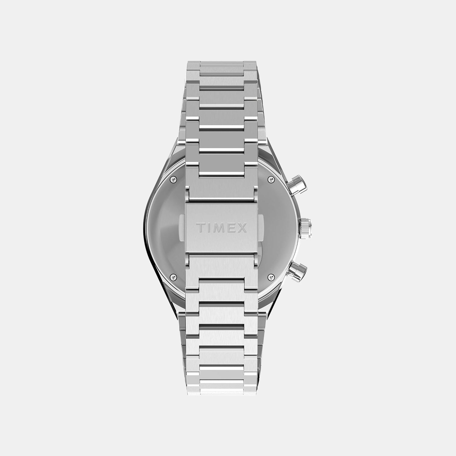 Timex Men Quartz White Dial Chronograph Steel Watch Tw2Y36200Uj
