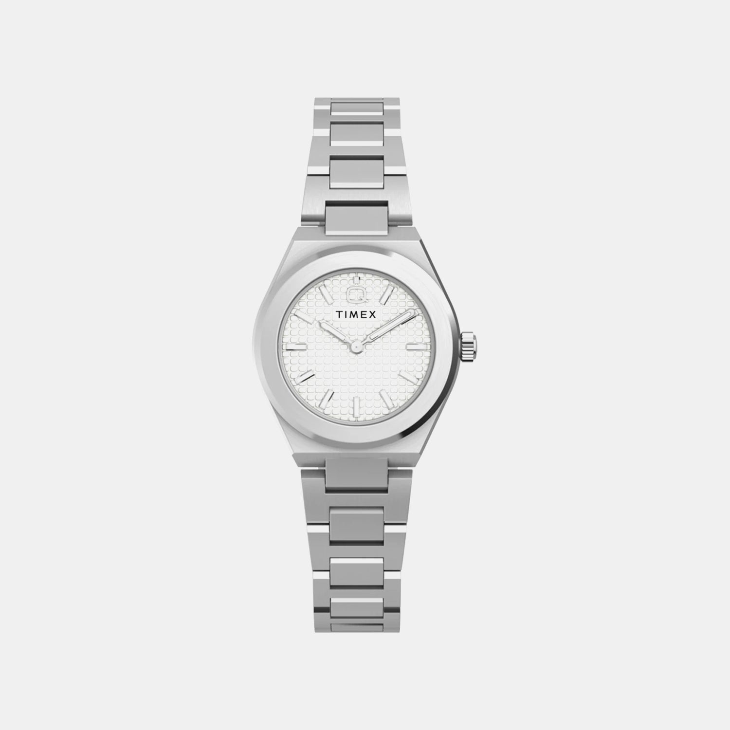 Timex Women Quartz Silver Dial Analog Stainless Steel Watch Tw2Y68500Uj