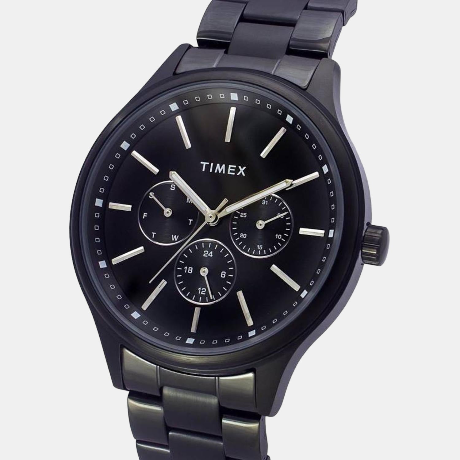 Timex Trendline Men Quartz Dial Multi-Function Stainless Steel Watch Tweg18410