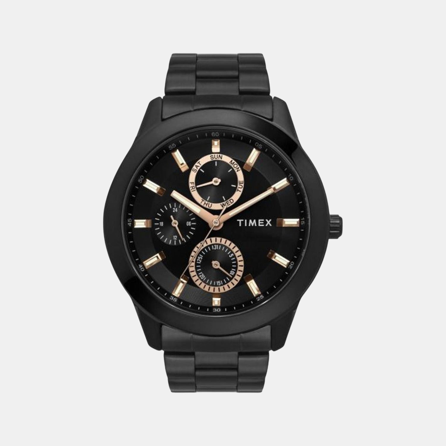 Timex Trendline Men Quartz Dial Multi-Function Stainless Steel Watch Tweg18508
