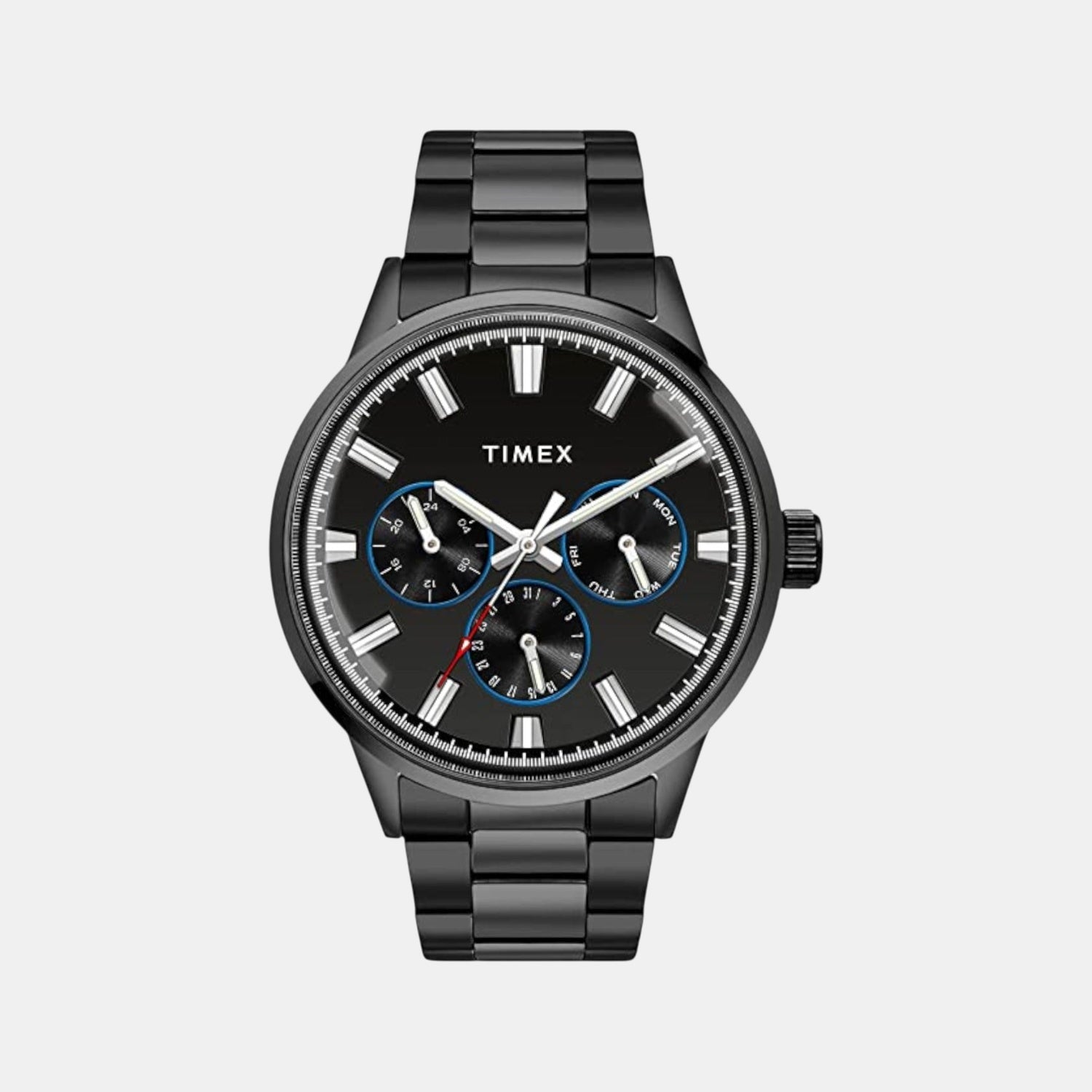 Timex Trendline Men Quartz Dial Chronograph Stainless Steel Watch Tweg19911