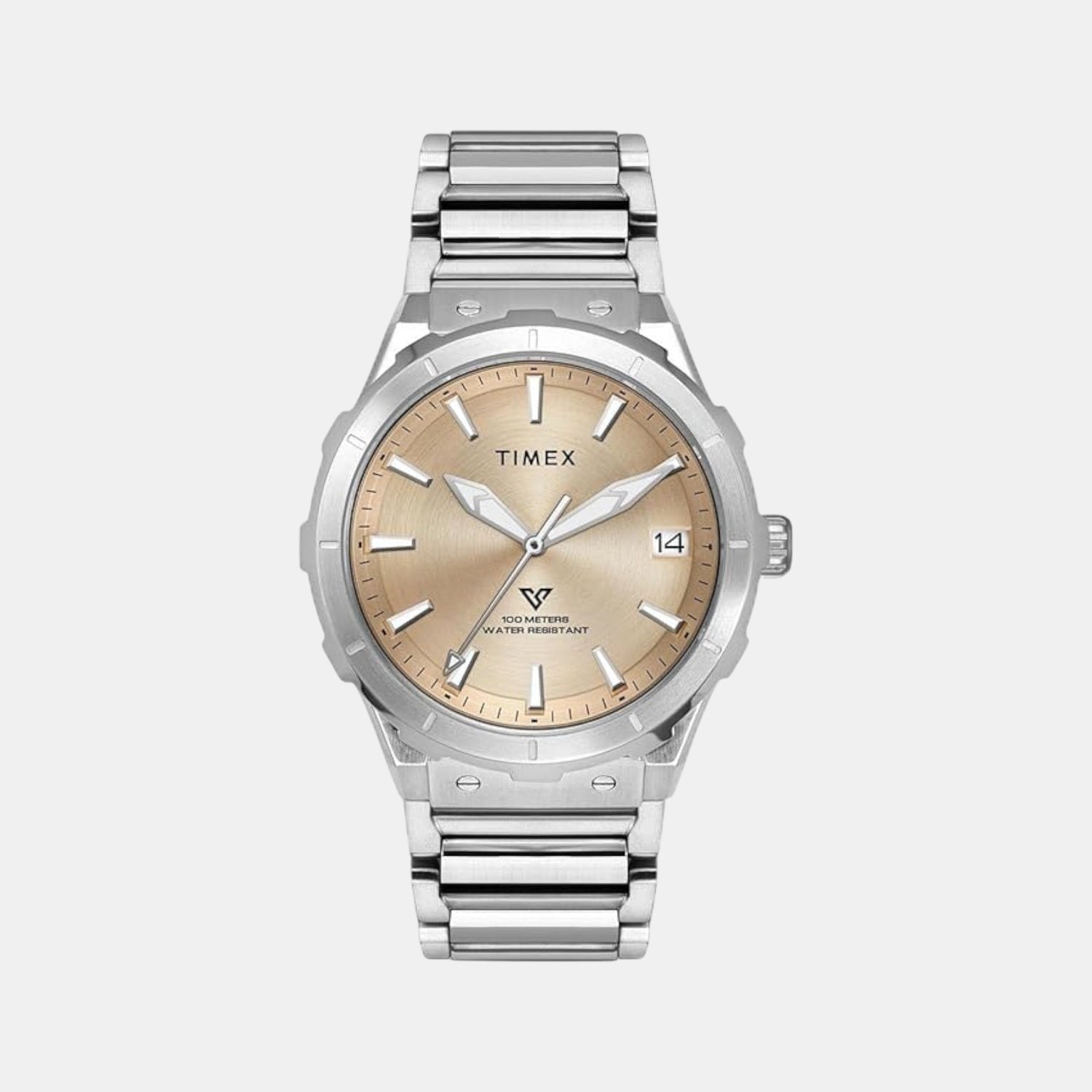 Timex Vector Men Quartz Dial Analog Stainless Steel Watch Tweg24803
