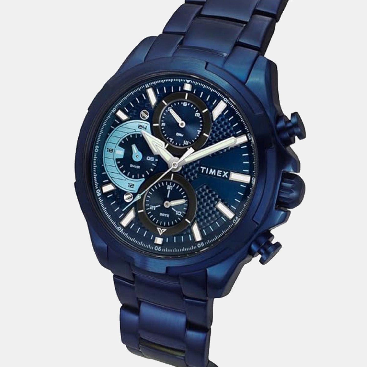 Timex Vector Men Quartz Dial Multi-Function Stainless Steel Watch Tweg25003
