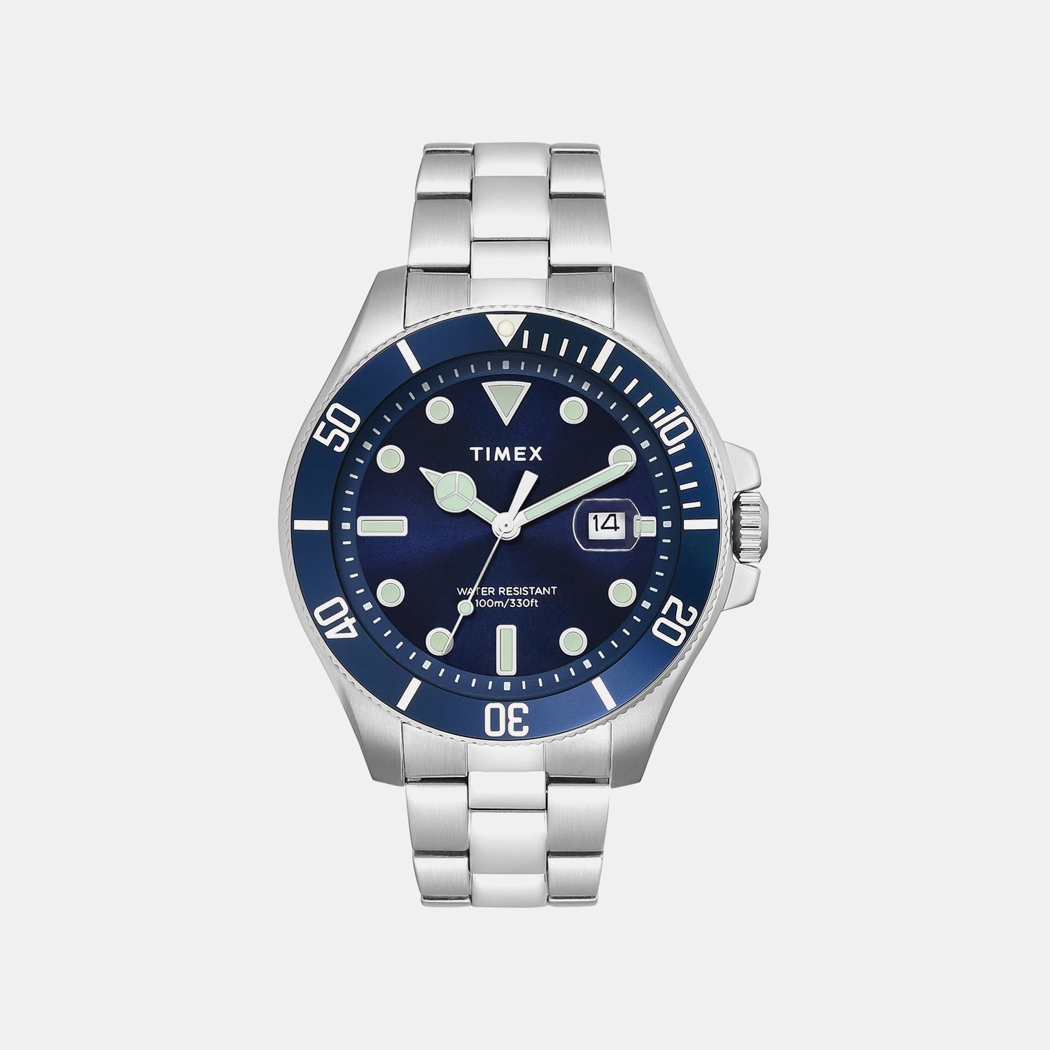 Timex Harborside Men Quartz Dial Analog Stainless Steel Watch Tweg27000