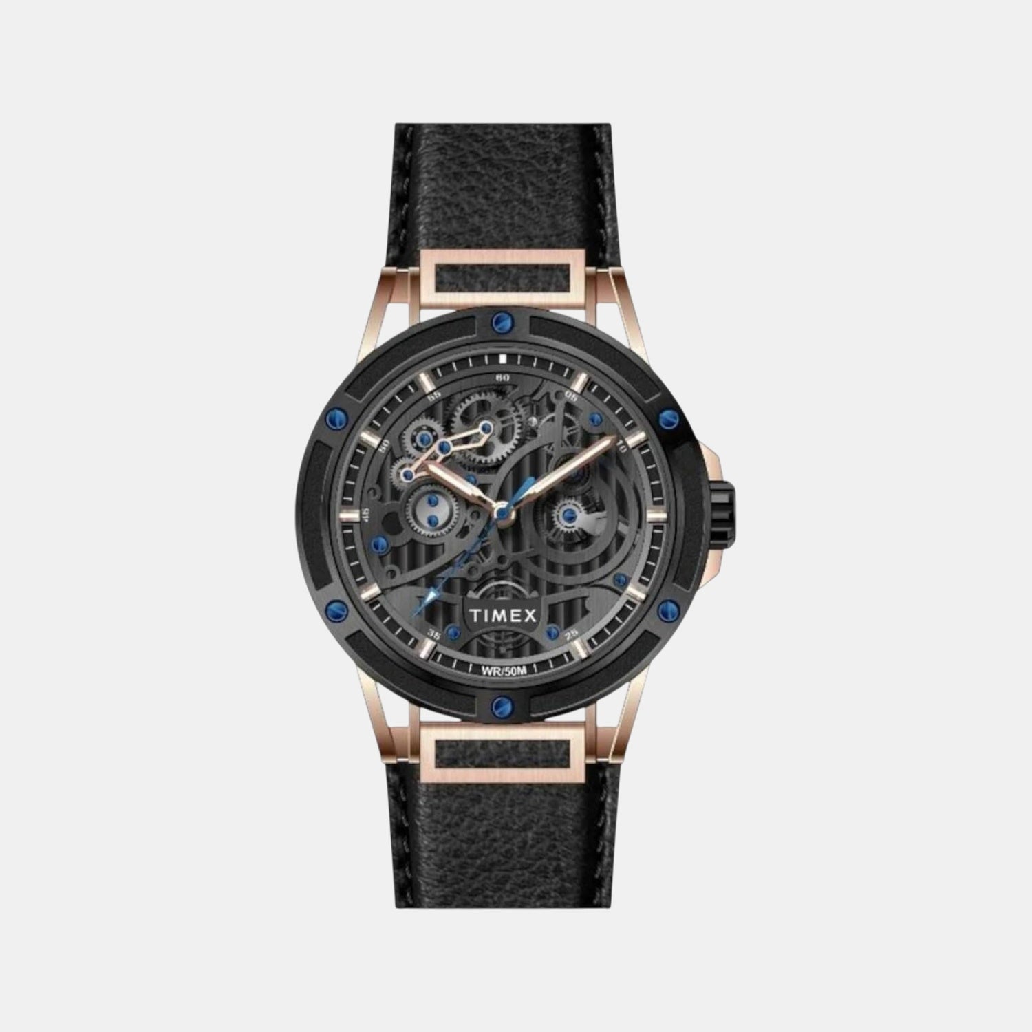 Timex Signio Men Quartz Dial Analog Leather Watch Tweg27801