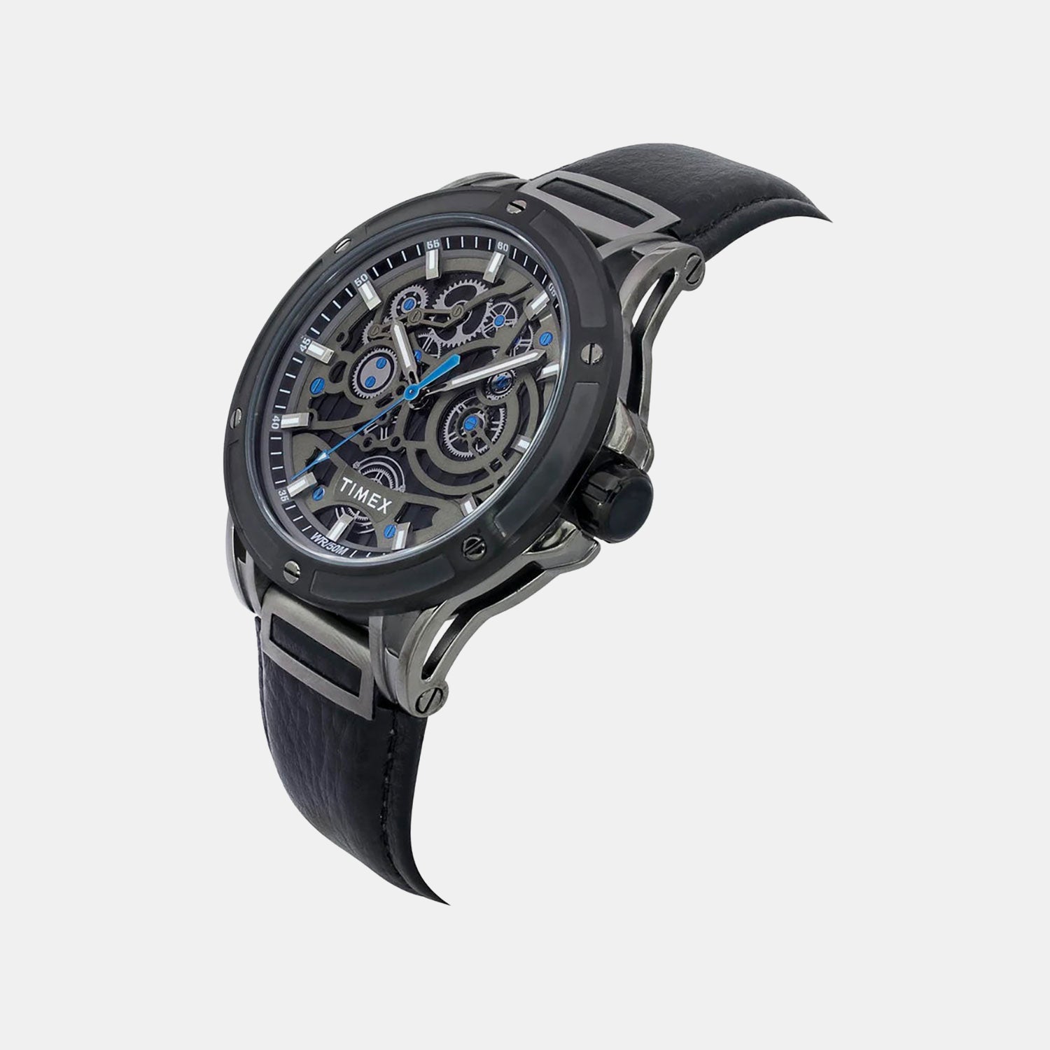 Timex Signio Men Quartz Dial Analog Leather Watch Tweg27802