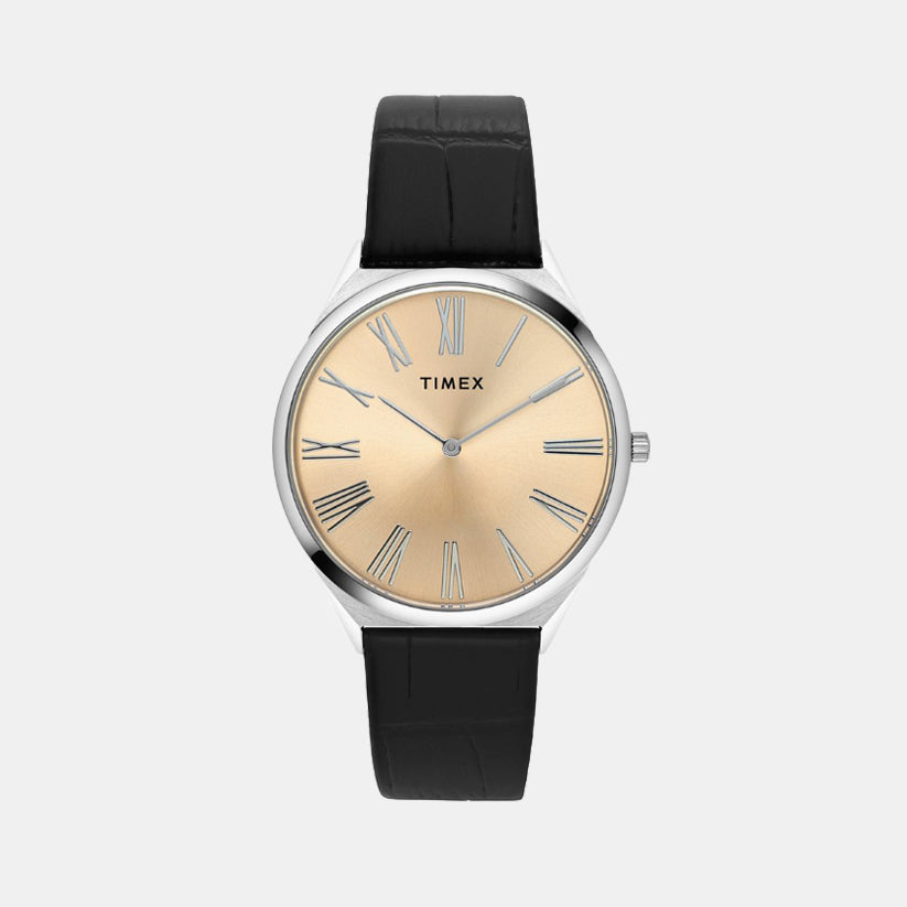 Timex Signio Men Quartz Dial Analog Leather Watch Tweg27900
