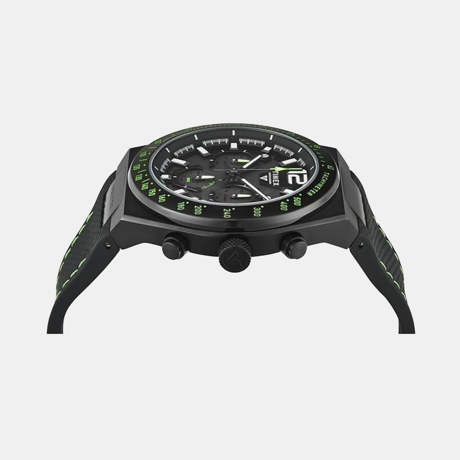 Timex Vector Men Quartz Dial Chronograph Leather Watch Tweg30800
