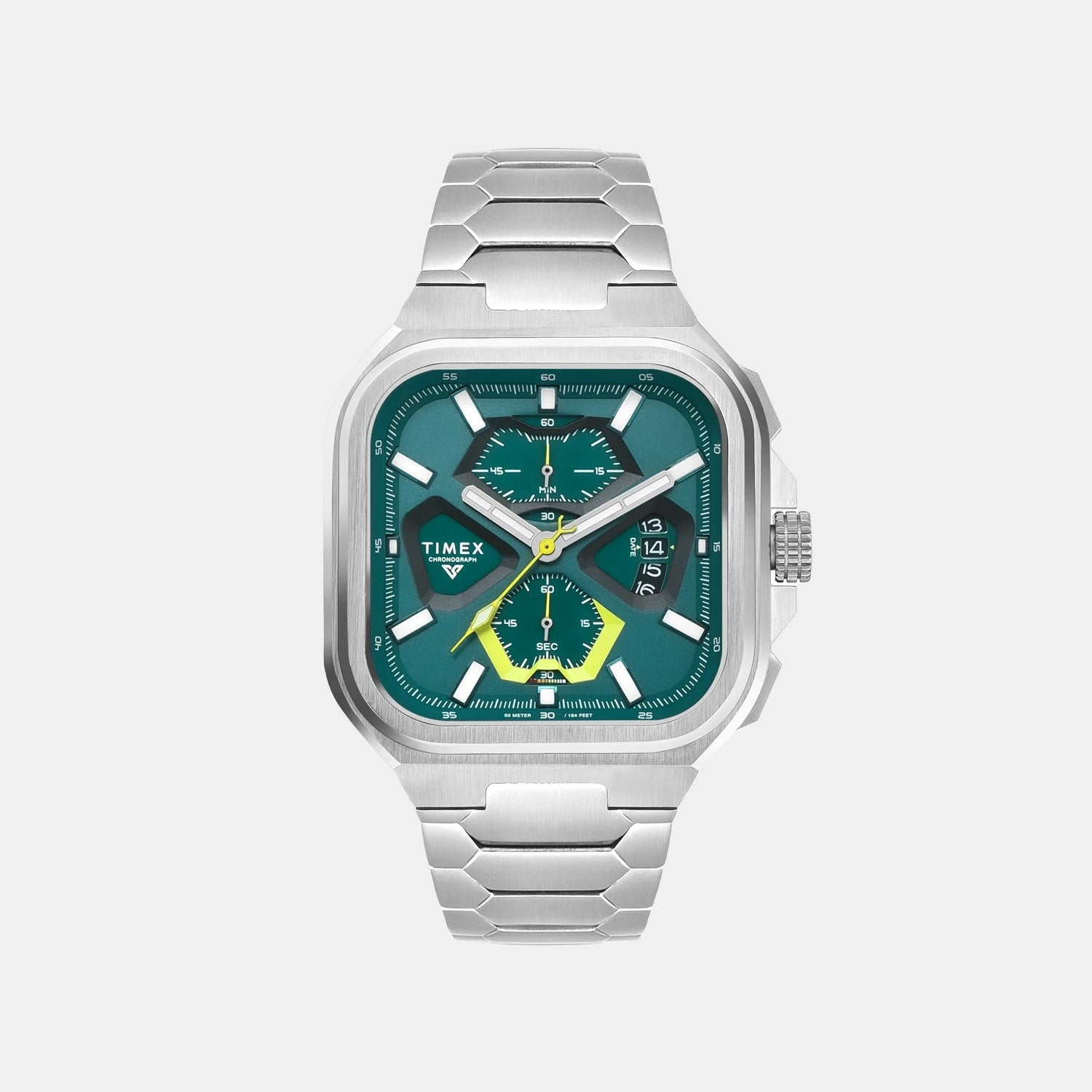 Timex Vector Men Quartz Dial Chronograph Stainless Steel Watch Tweg30902