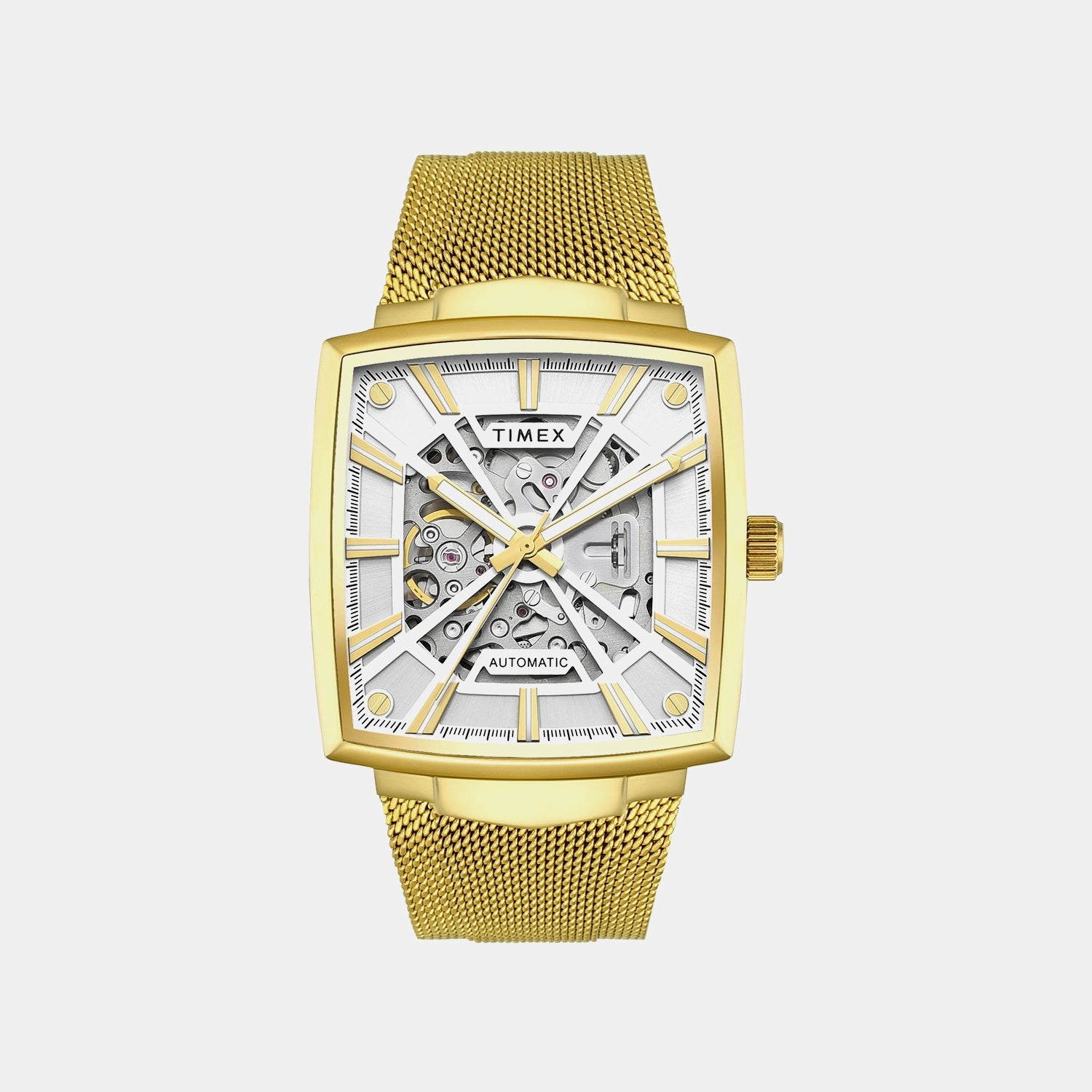 Timex Signio Men Automatic Dial Analog Stainless Steel Watch Tweg32002