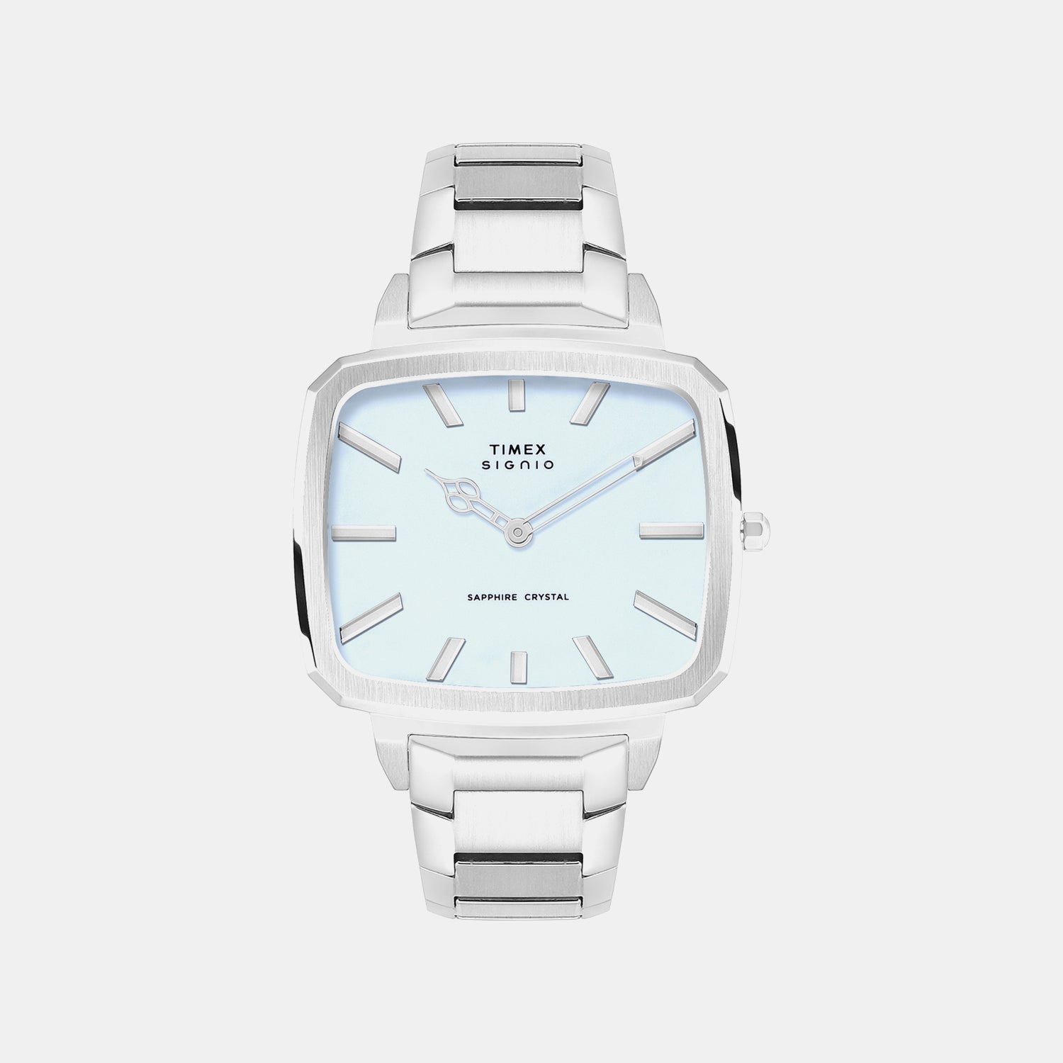 Timex Signio Men Quartz Blue Dial Analog Stainless Steel Watch Tweg34101