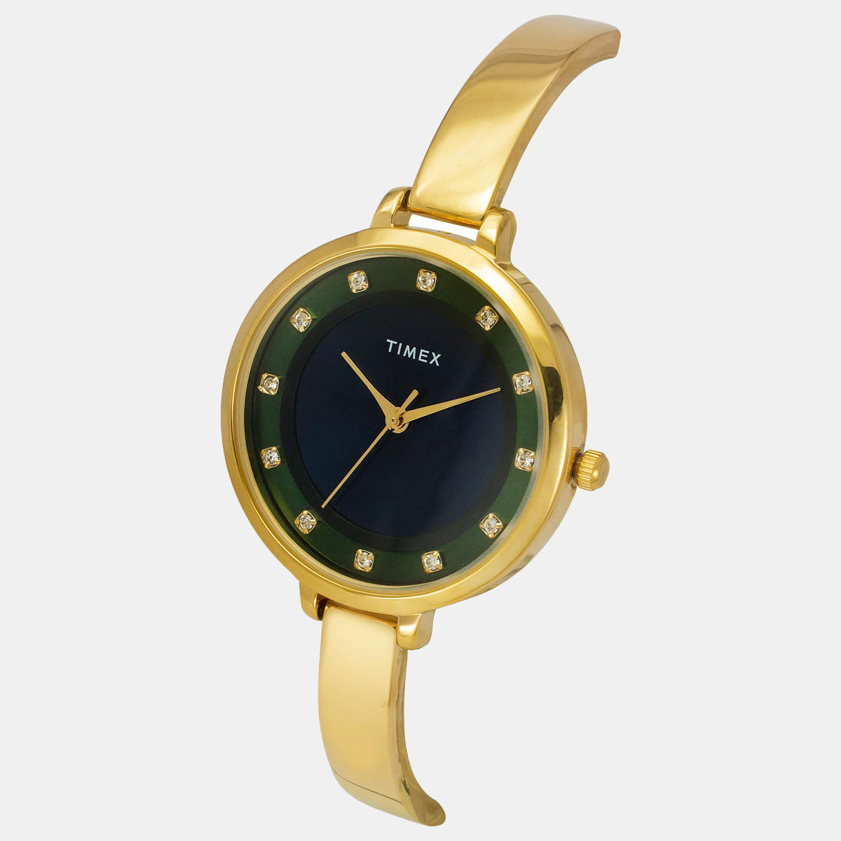 Timex Women Quartz Multicolour Dial Analog Brass Watch Twel12827-Ex