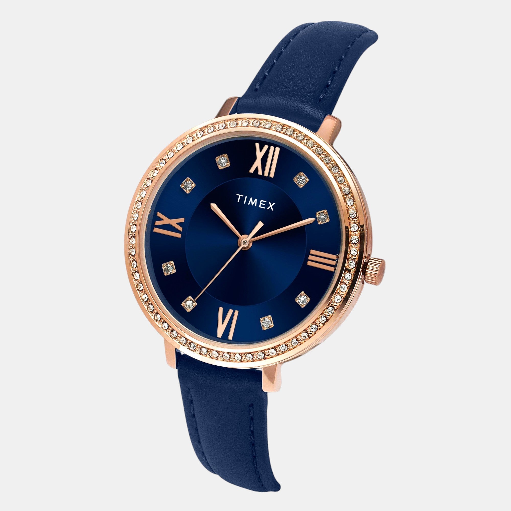 Timex Trendline Women Quartz Dial Analog Leather Watch Twel14712