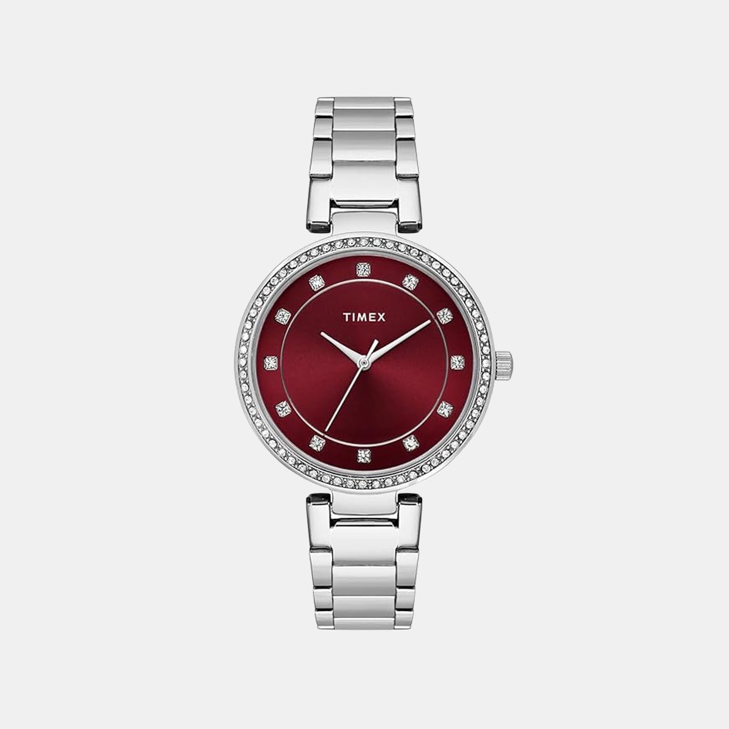 Timex Trendline Women Quartz Dial Analog Stainless Steel Watch Twel18712