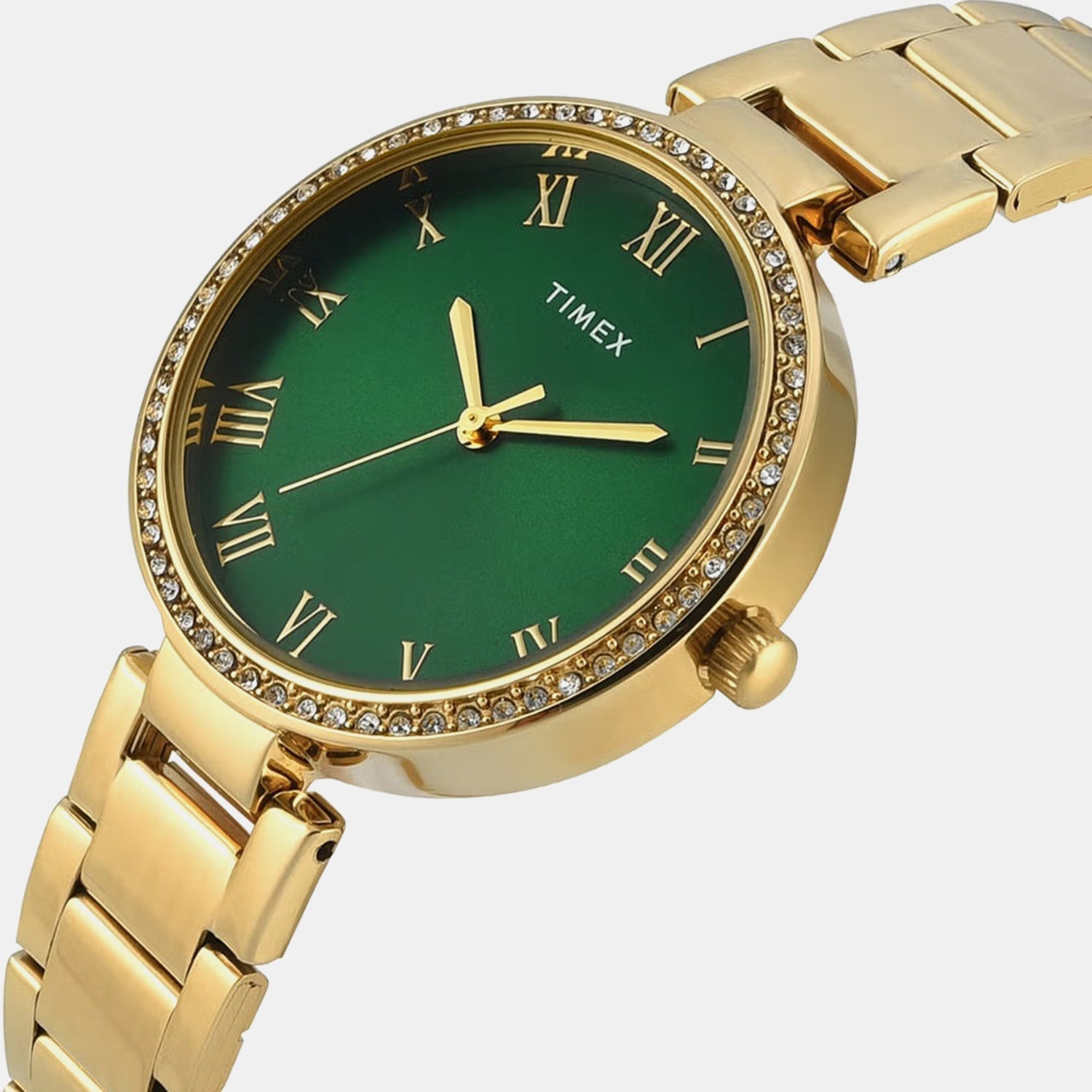 Timex Trendline Women Quartz Dial Analog Stainless Steel Watch Twel18716