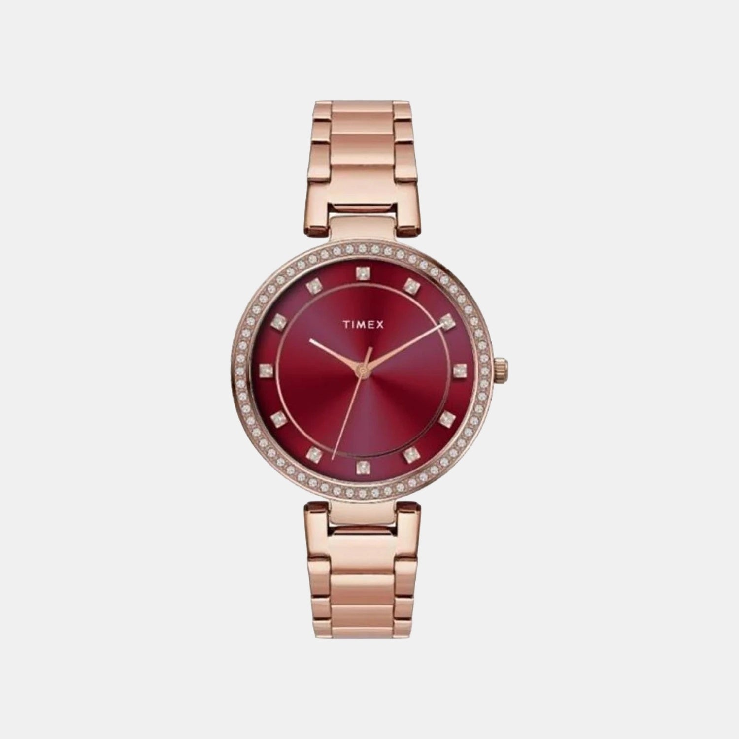 Timex Trendline Women Quartz Dial Analog Stainless Steel Watch Twel18724