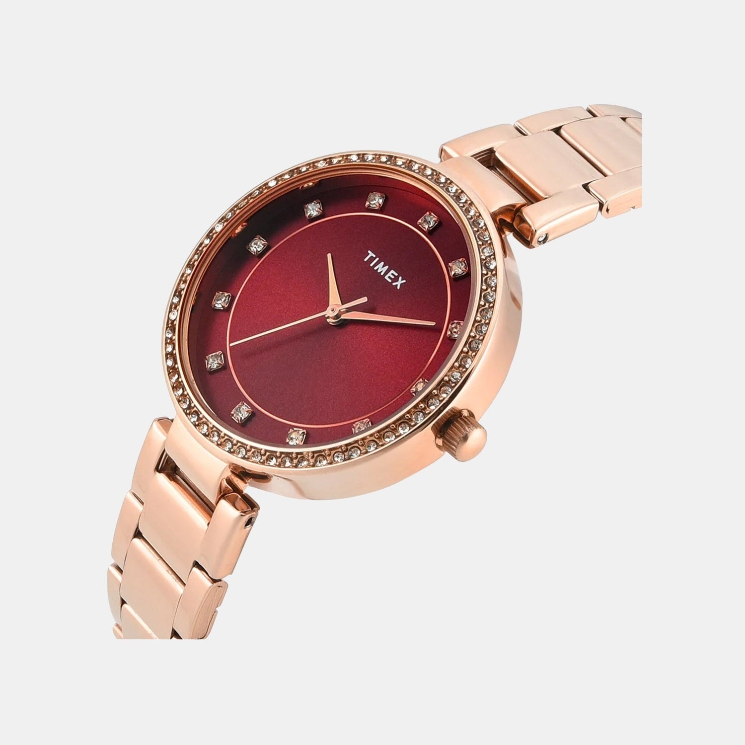 Timex Trendline Women Quartz Dial Analog Stainless Steel Watch Twel18724