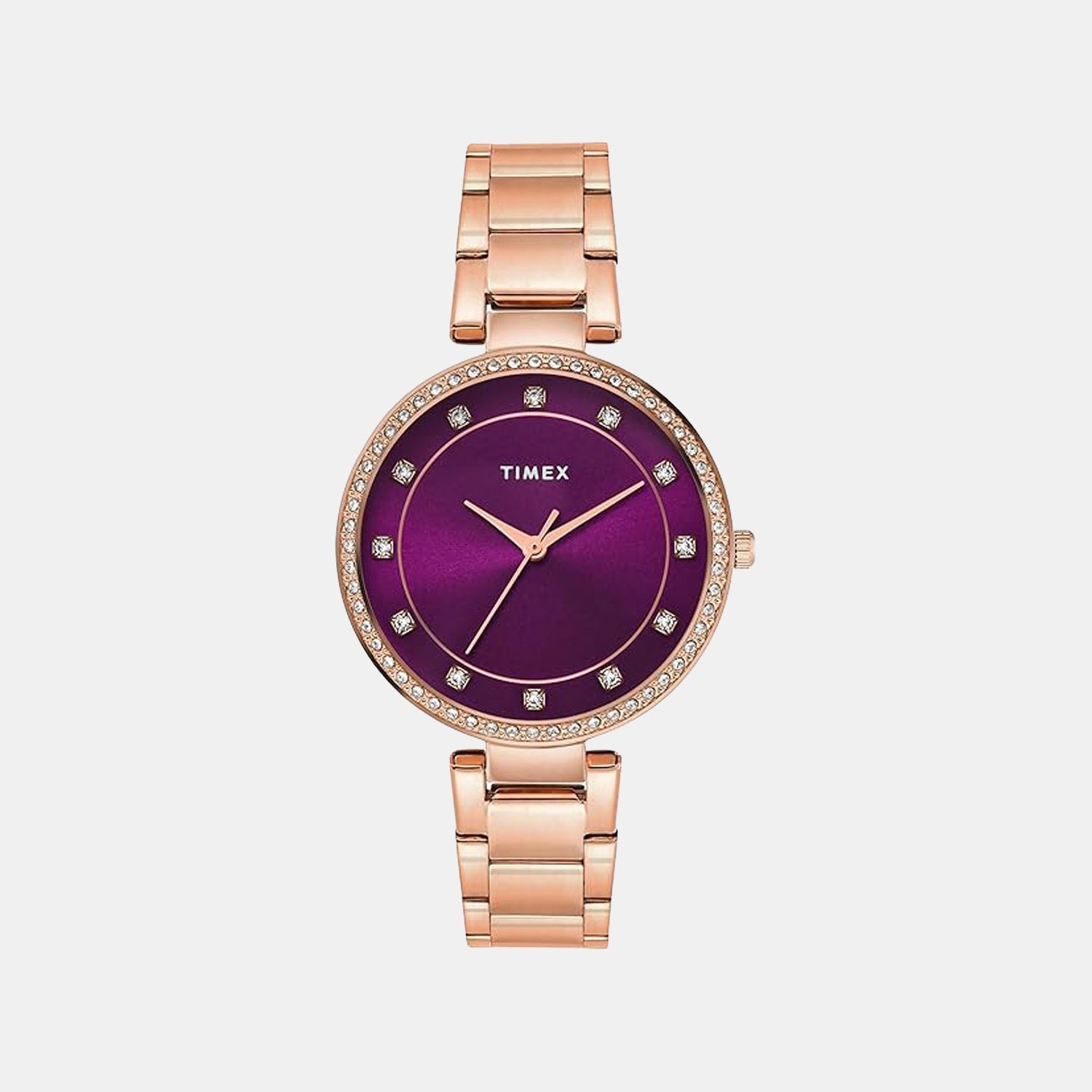 Timex Trendline Women Quartz Dial Analog Stainless Steel Watch Twel18726