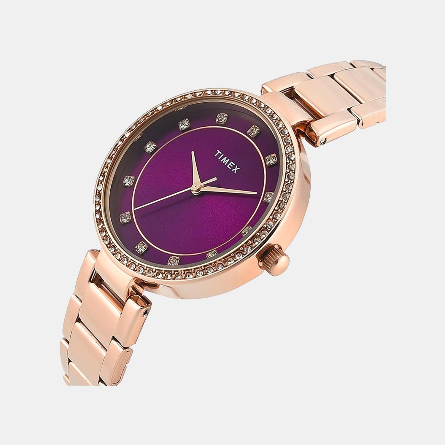 Timex Trendline Women Quartz Dial Analog Stainless Steel Watch Twel18726