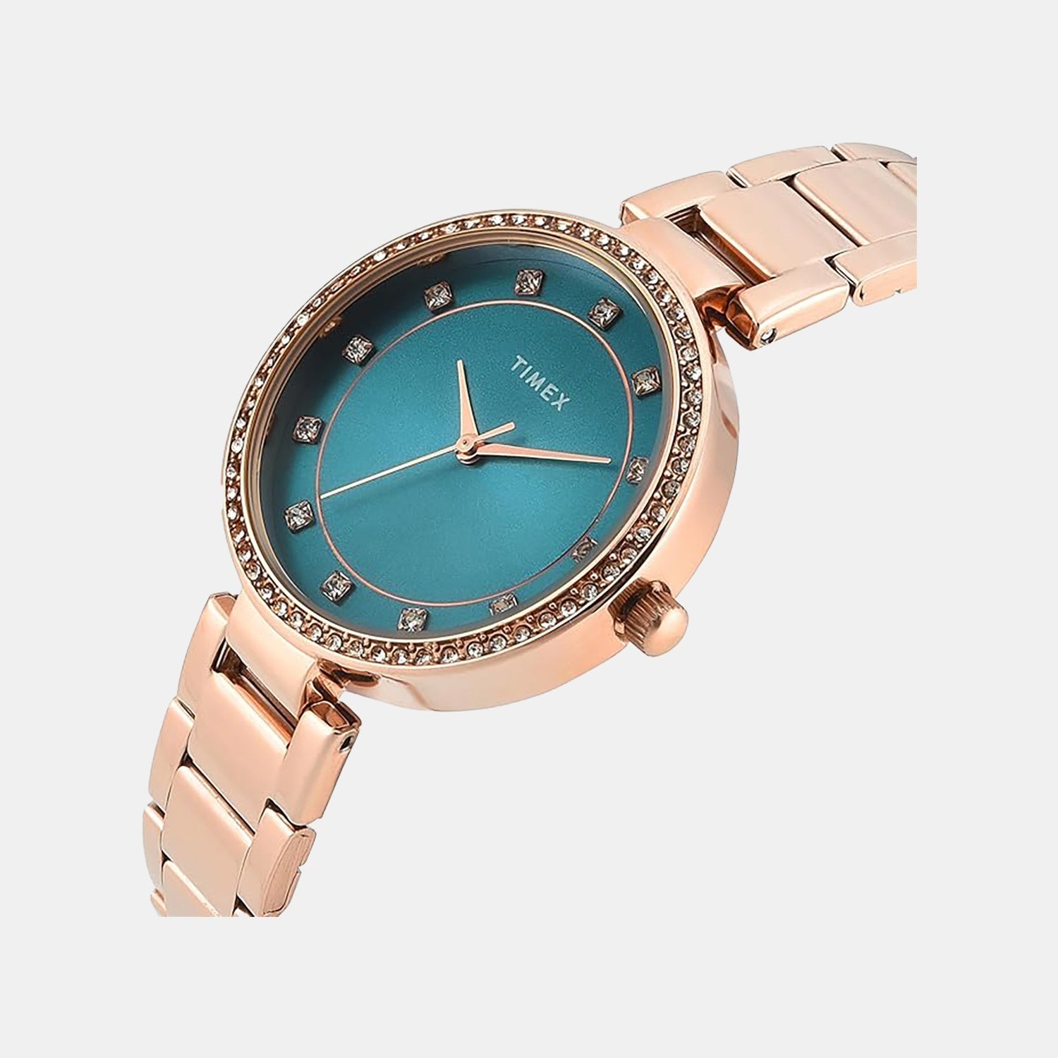 Timex Trendline Women Quartz Dial Analog Stainless Steel Watch Twel18727