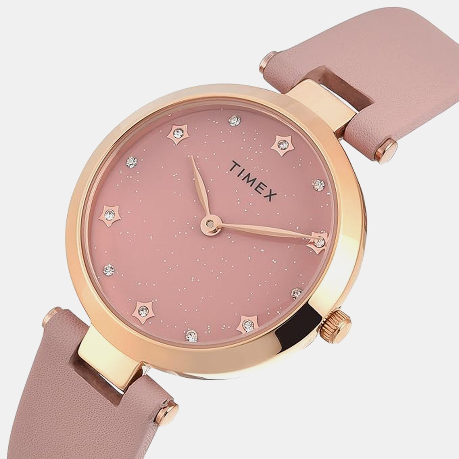 Timex Trendline Women Quartz Dial Analog Leather Watch Twel19204