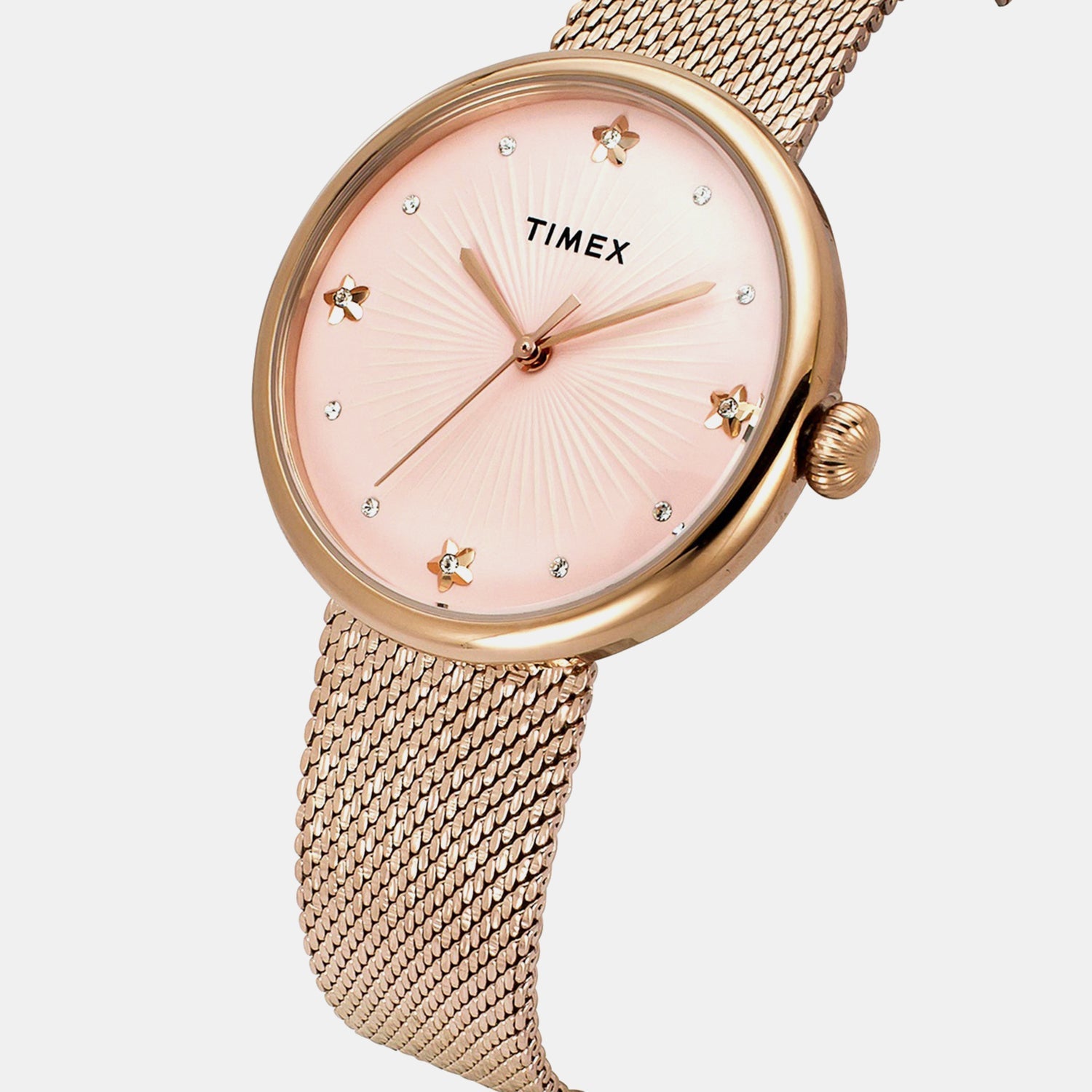 Timex Trendline Women Quartz Dial Analog Stainless Steel Watch Twel19304