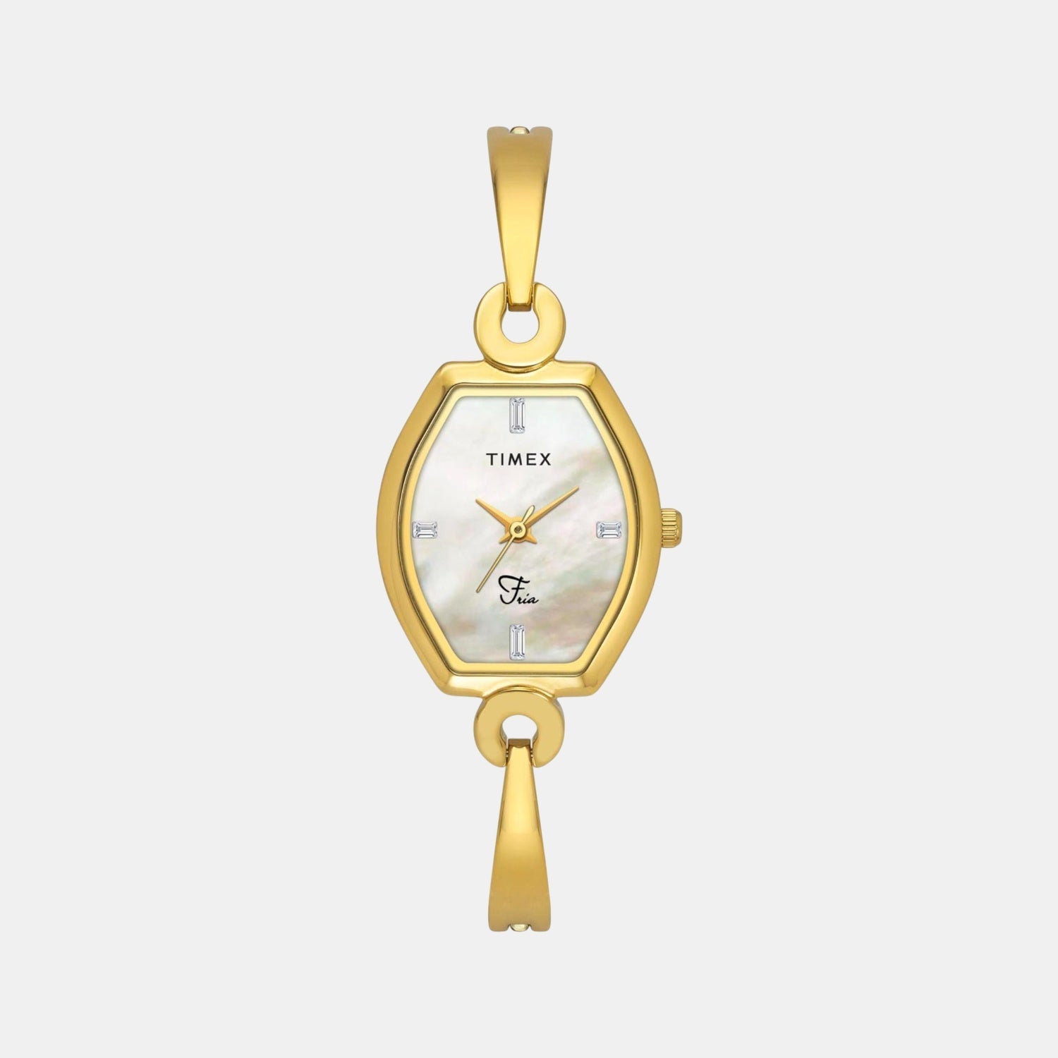 Timex Fria Women Quartz Dial Analog Brass Watch Twel19701