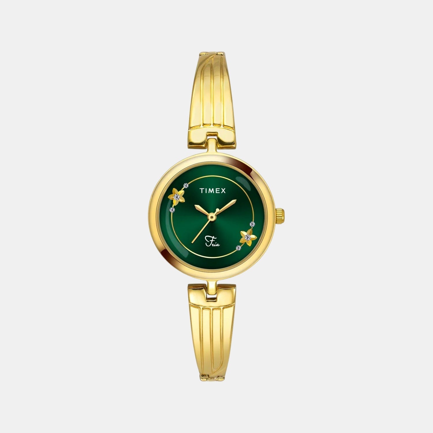 Timex Fria Women Quartz Dial Analog Brass Watch Twel19801