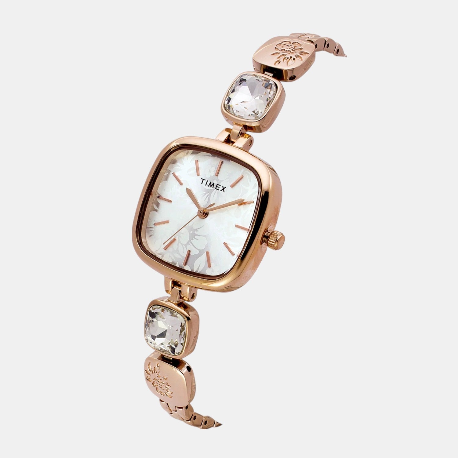 Timex Fria Women Quartz Dial Analog Brass Watch Twel21001