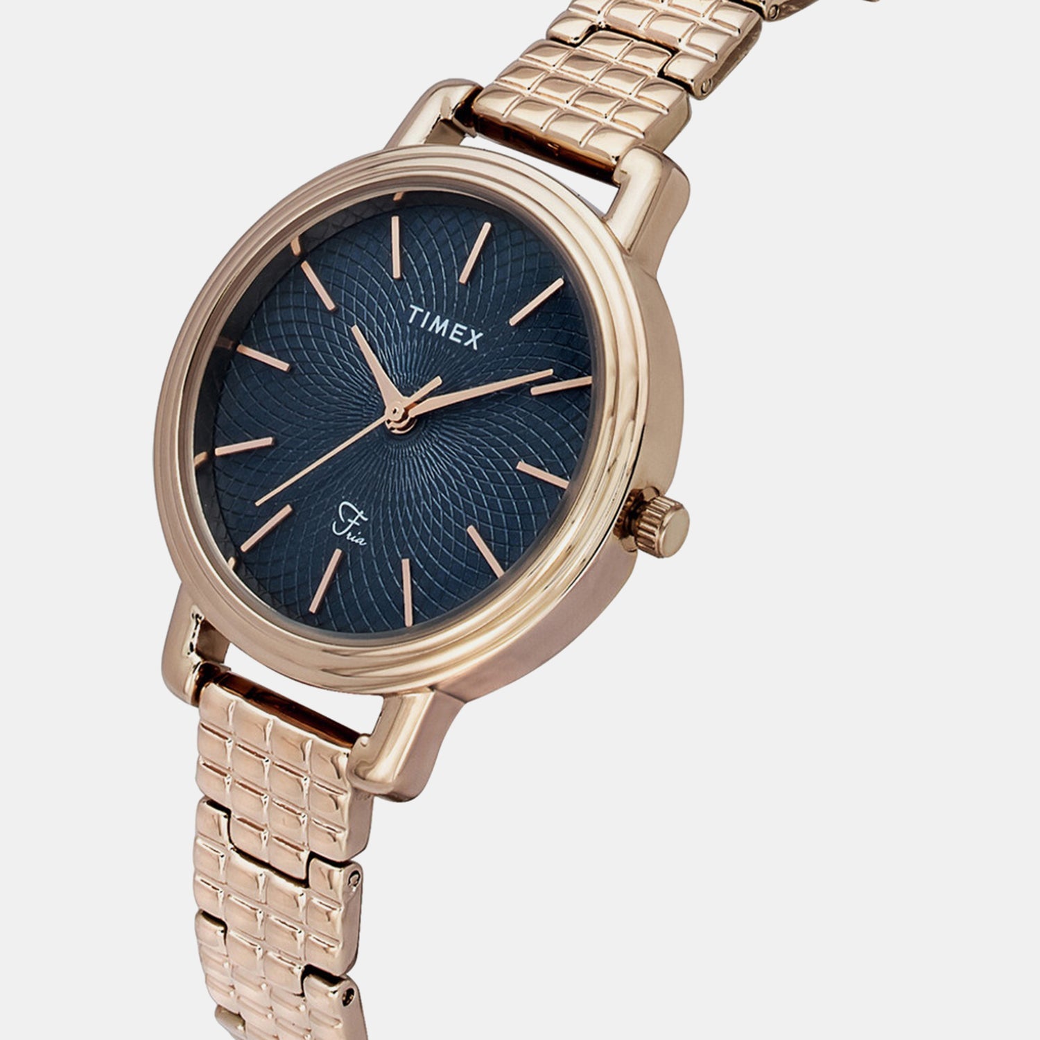 Timex Fria Women Quartz Dial Analog Brass Watch Twel23901