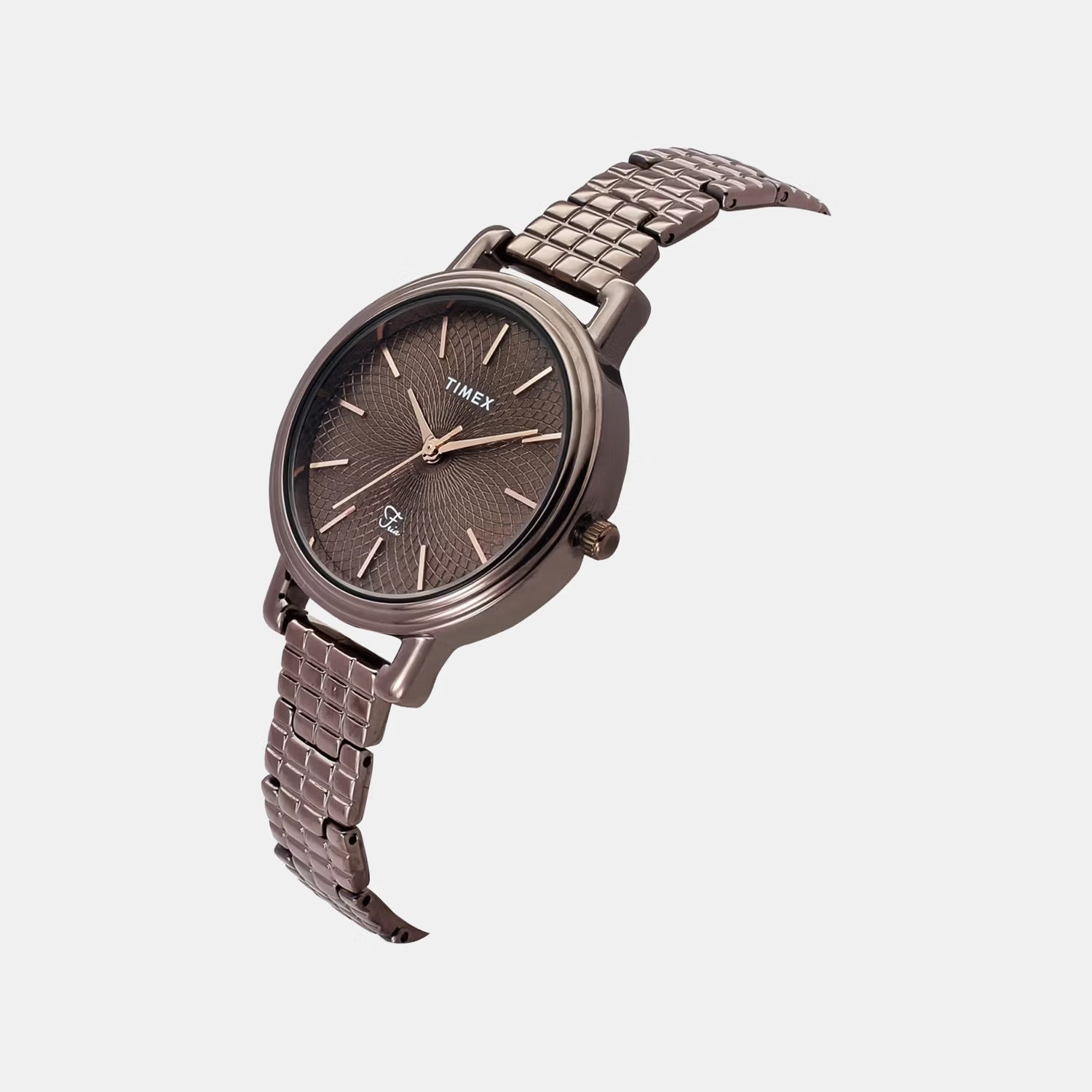 Timex Fria Women Quartz Dial Analog Brass Watch Twel23903