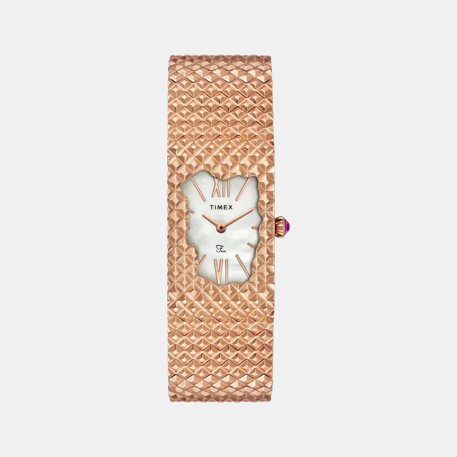 Timex Fria Women Quartz Dial Analog Stainless Steel Watch Twel77702