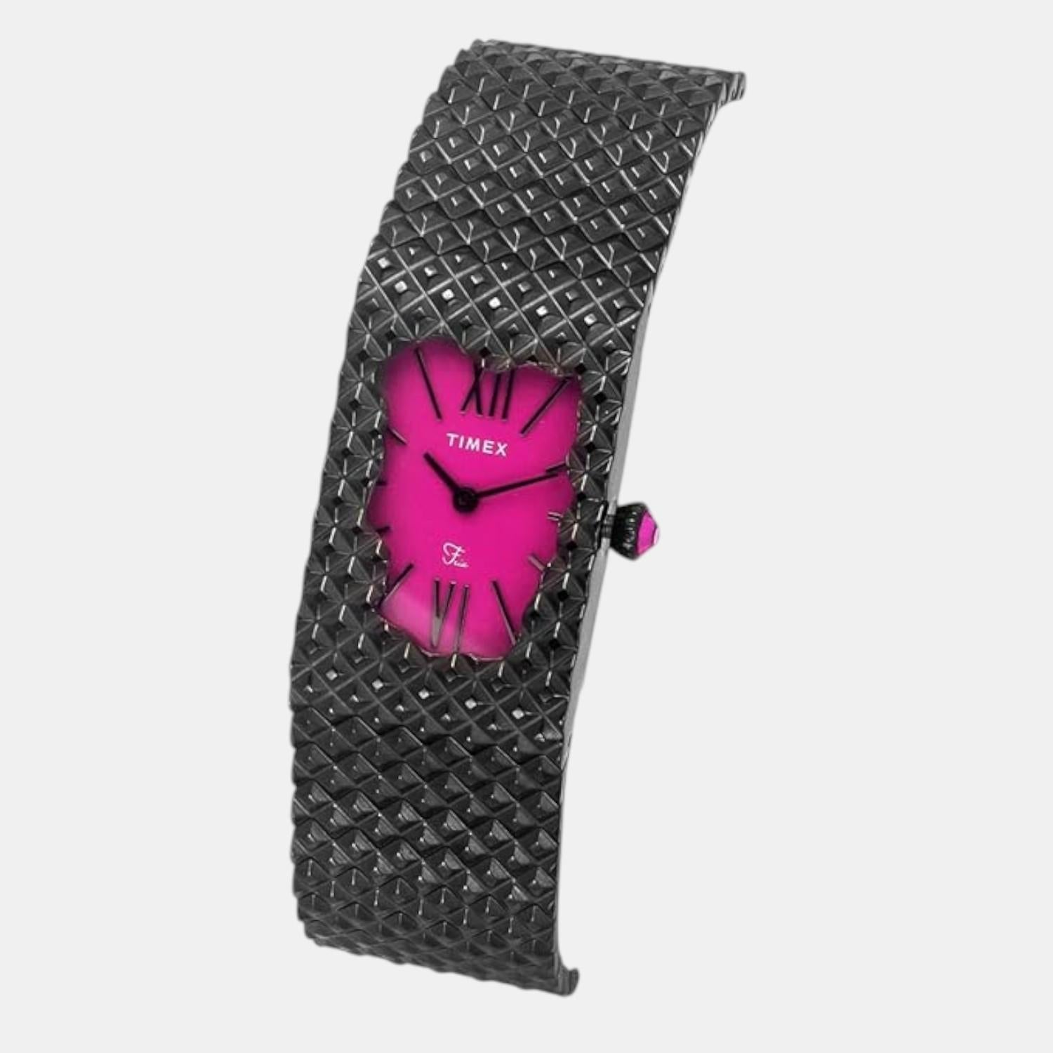 Timex Fria Women Quartz Dial Analog Stainless Steel Watch Twel77707