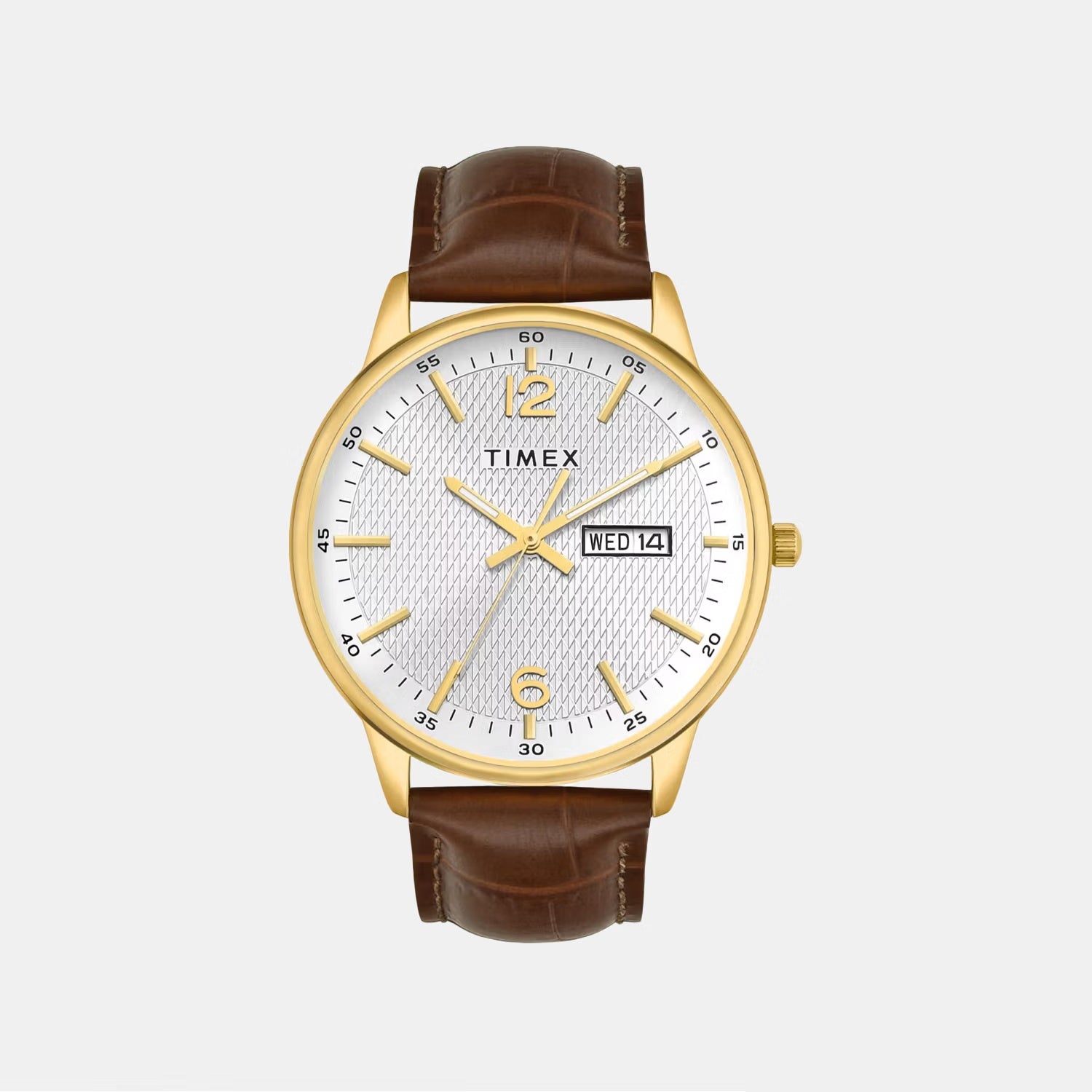 Timex Trendline Men Quartz Dial Analog Leather Watch Twtg12109