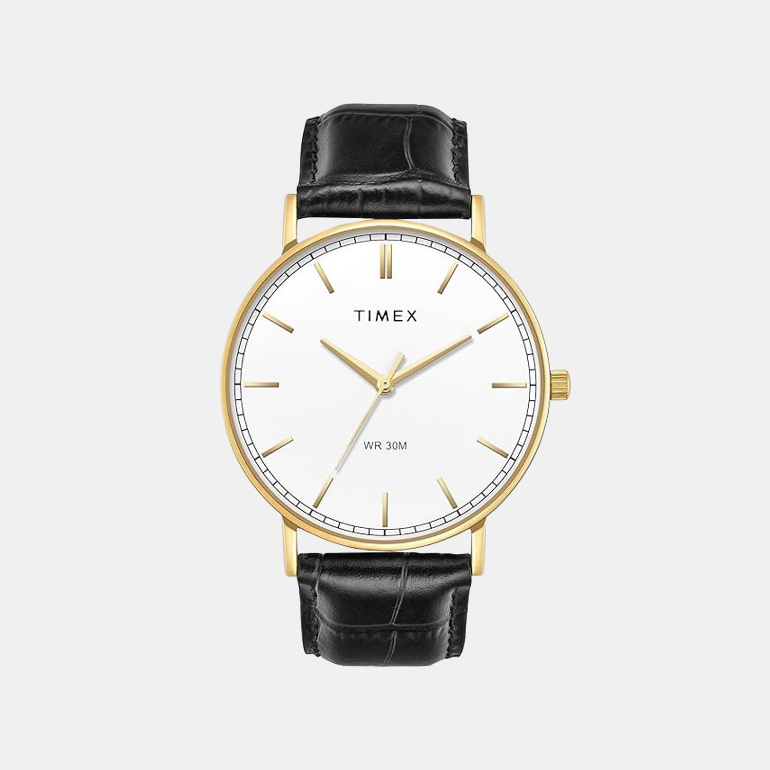 Timex Trendline Men Quartz Dial Analog Leather Watch Twtg12200