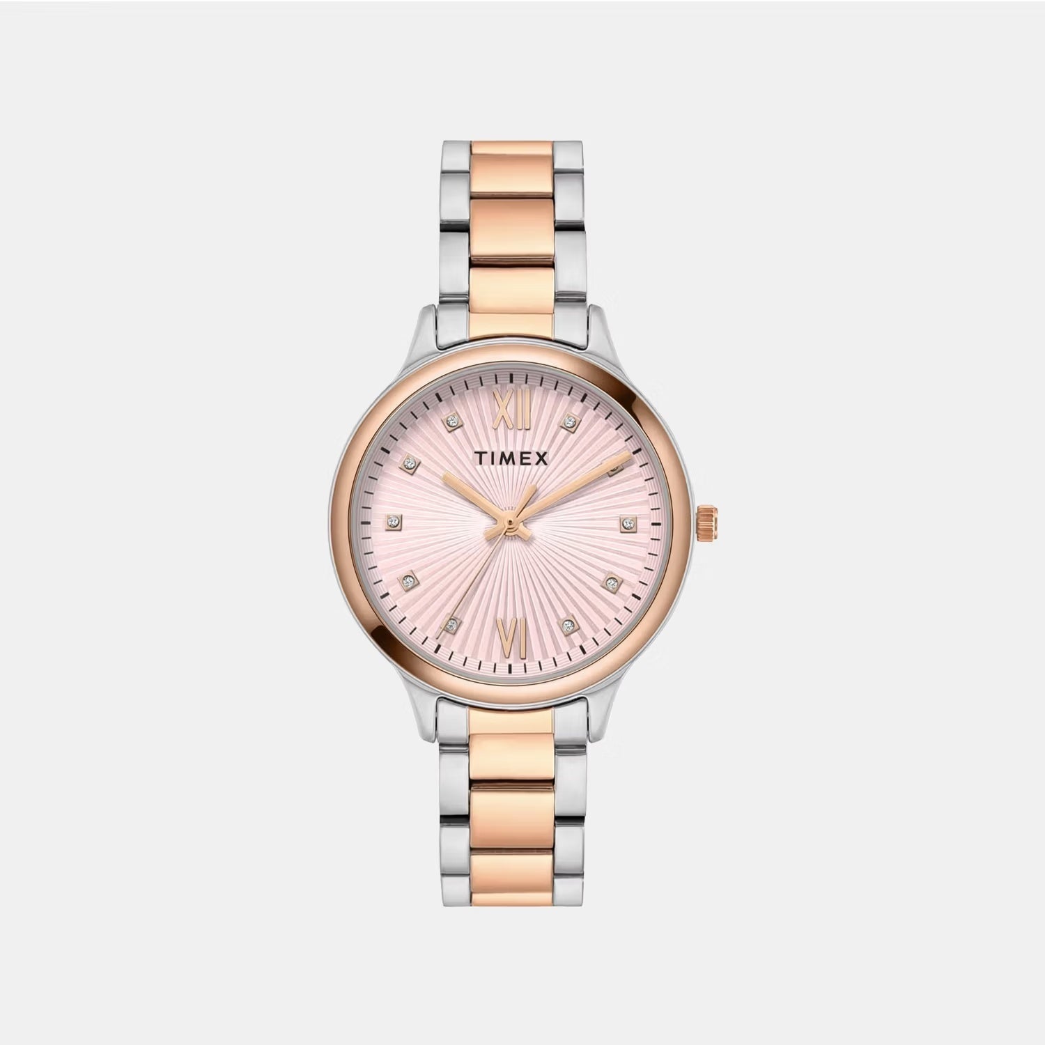 Timex Trendline Women Quartz Dial Analog Stainless Steel Watch Twtl12114