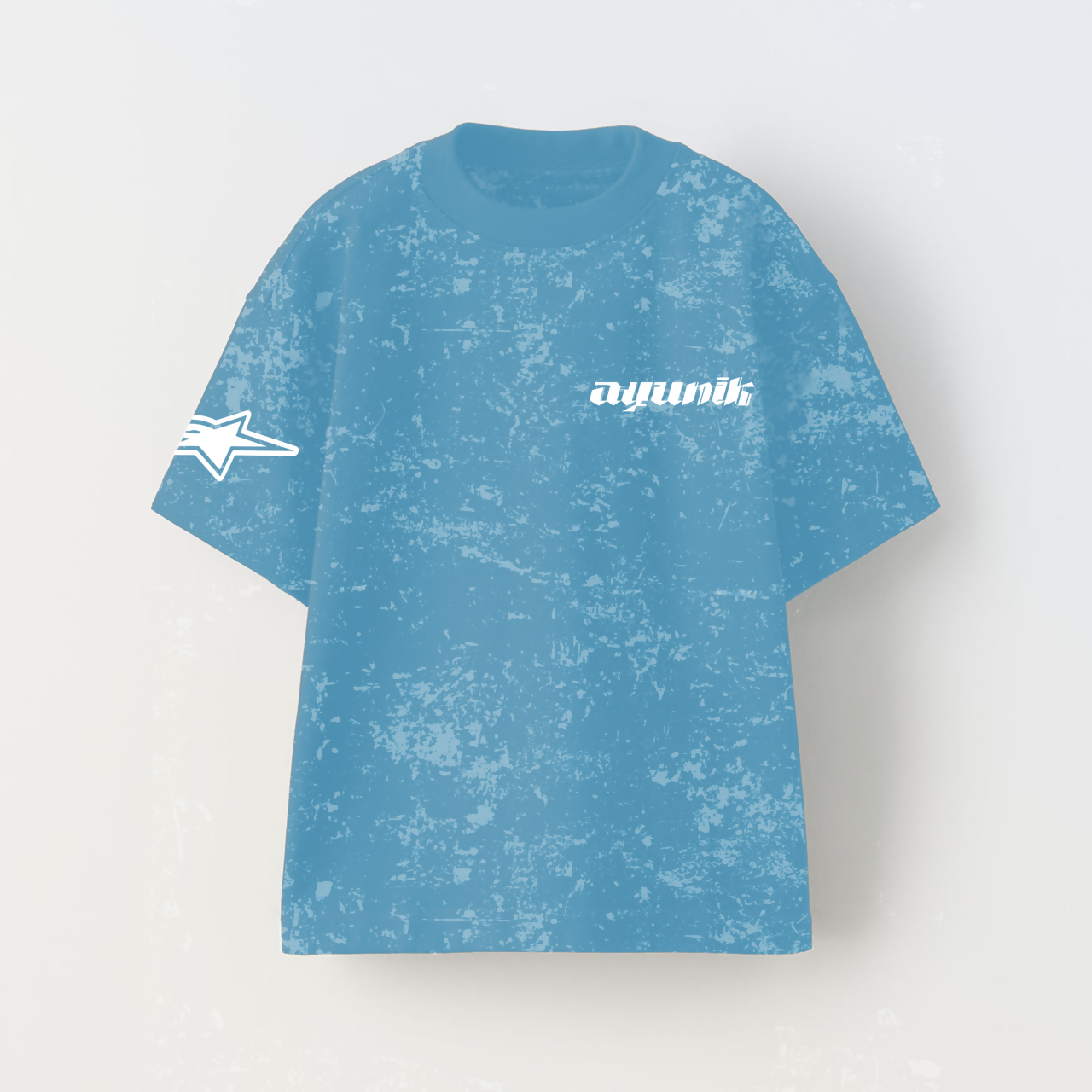 God's Shield T-shirt ( Powder Blue)