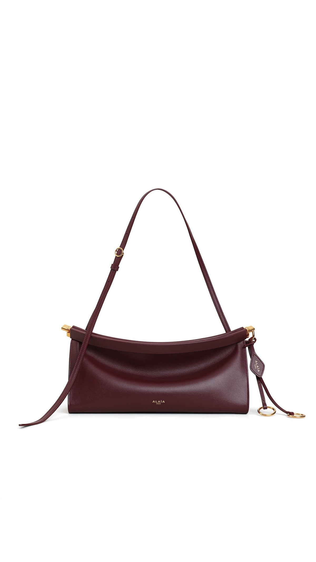 Alaïa Le Click East West Medium Bag In Calfskin