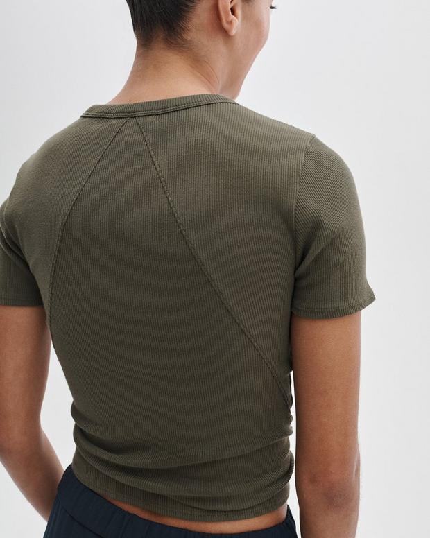 Rag & Bone the Essential Ribbed Tee