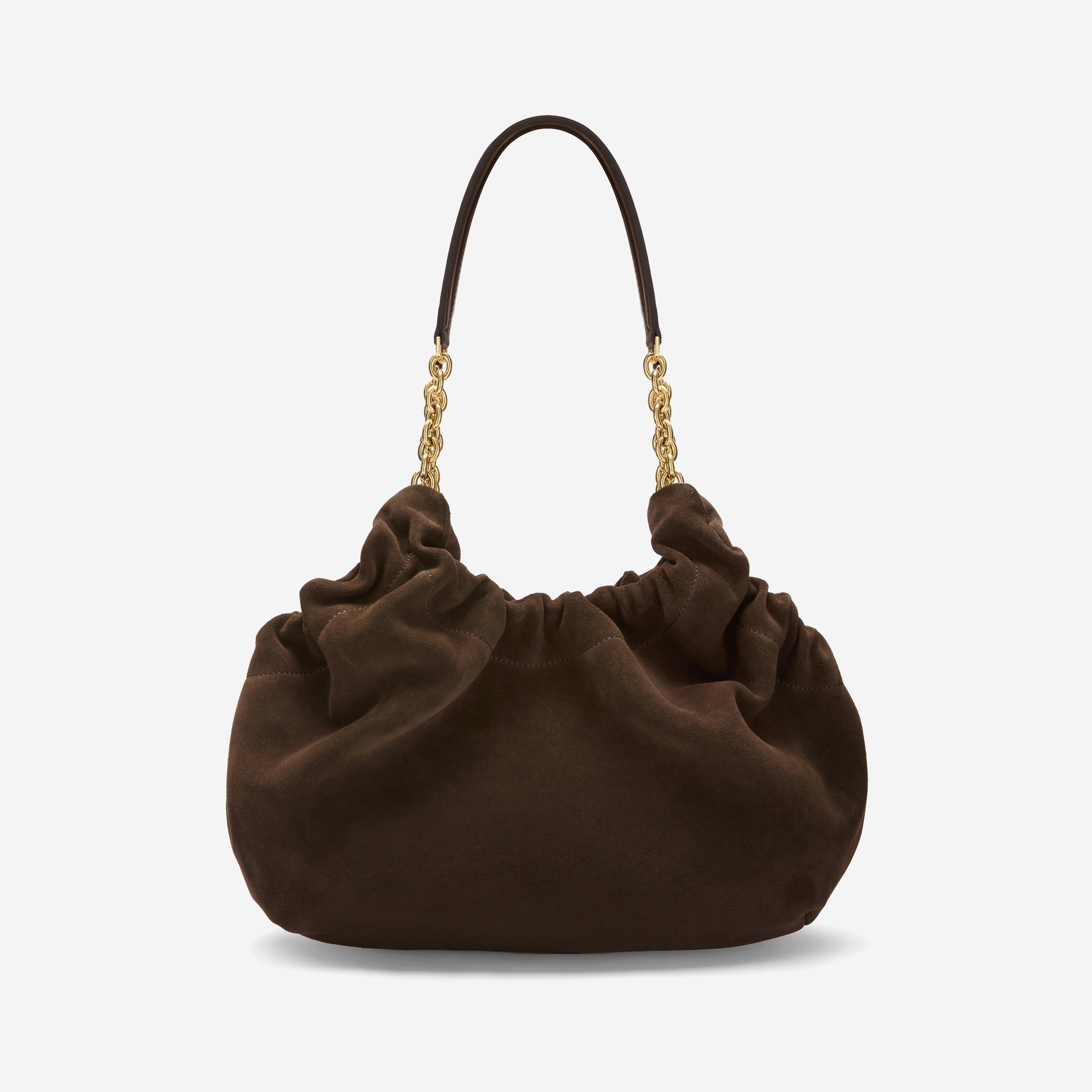 DeMellier The Midi Miami mocha suede & mocha smooth