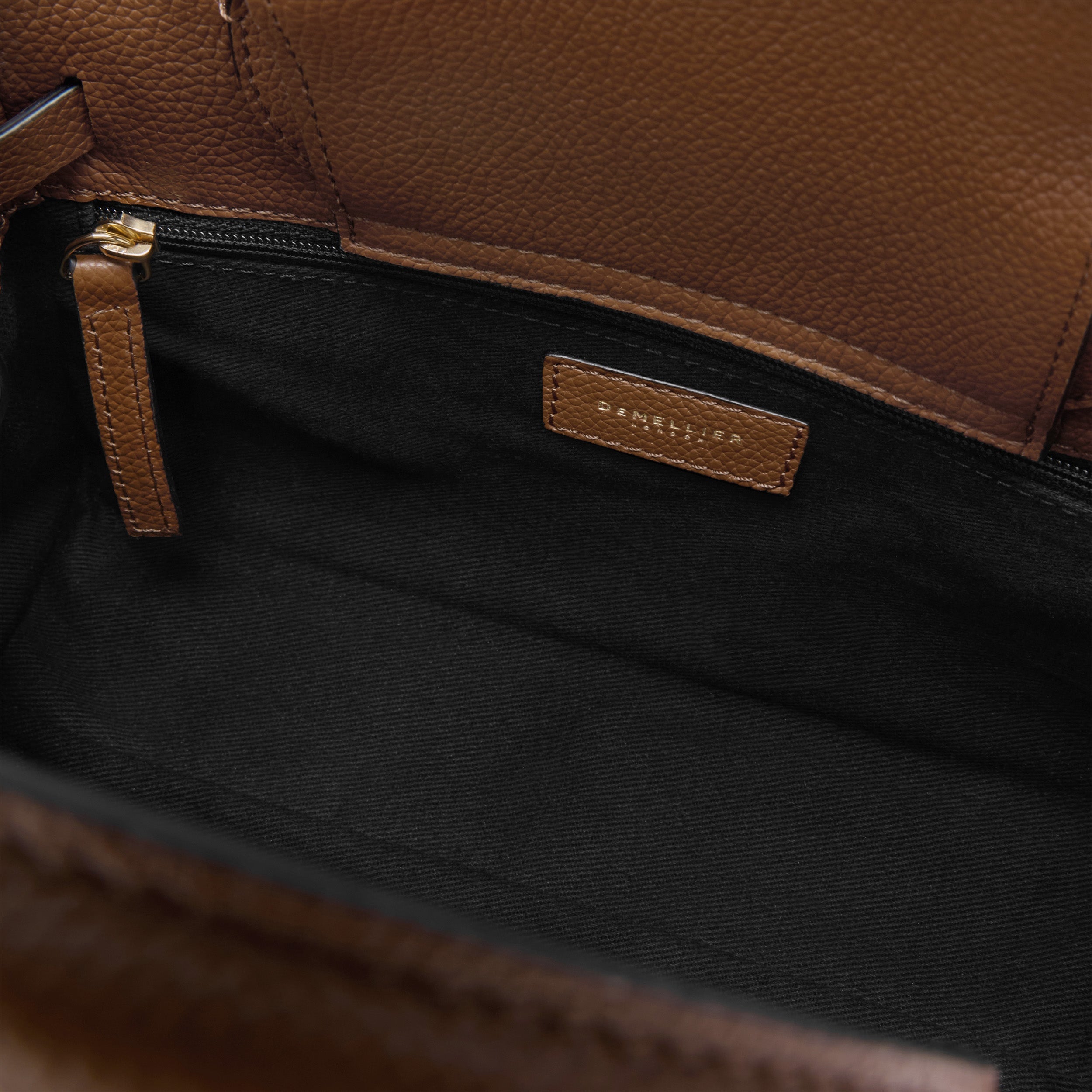 DeMellier The Small Hudson tan small grain