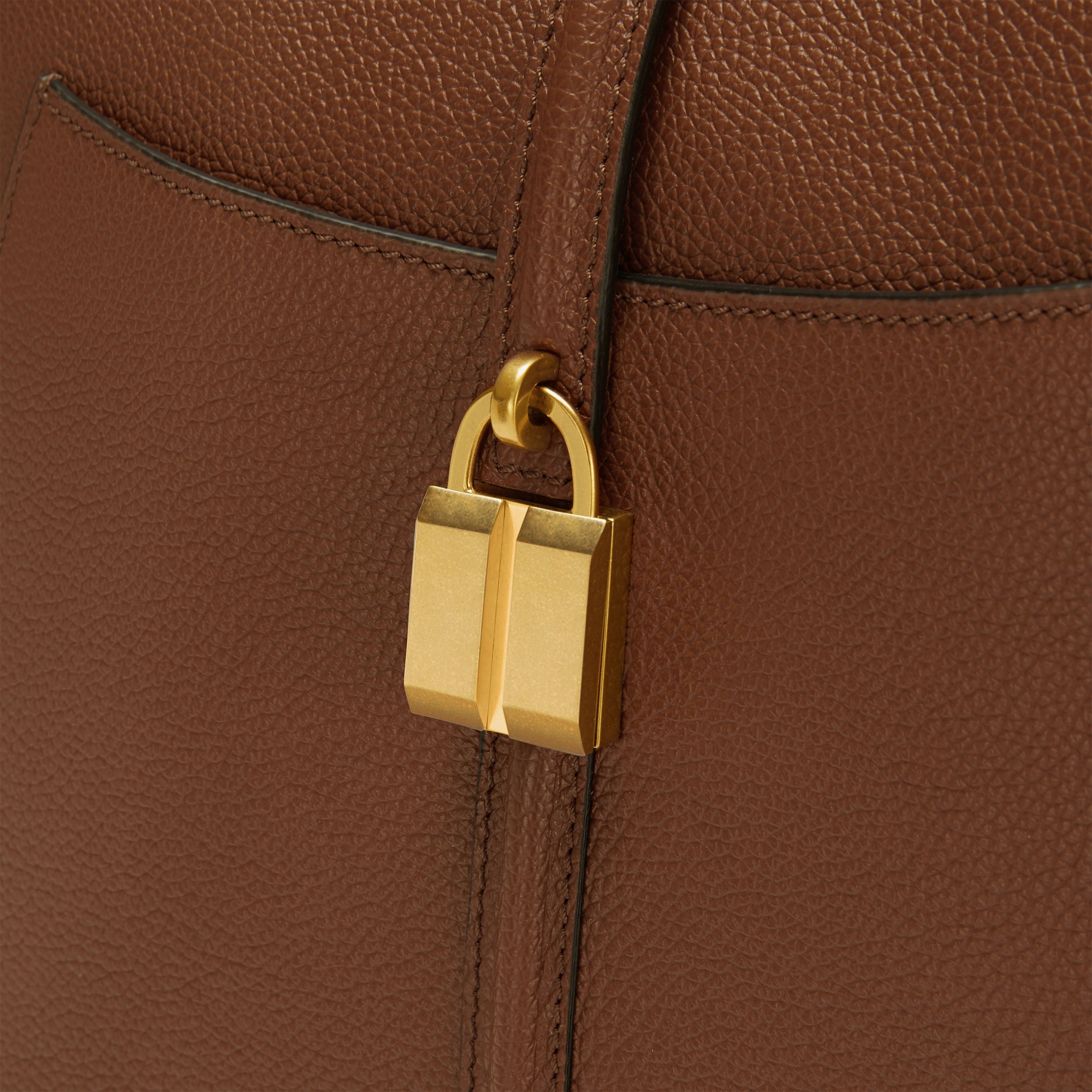 DeMellier The Siena Hobo tan small grain
