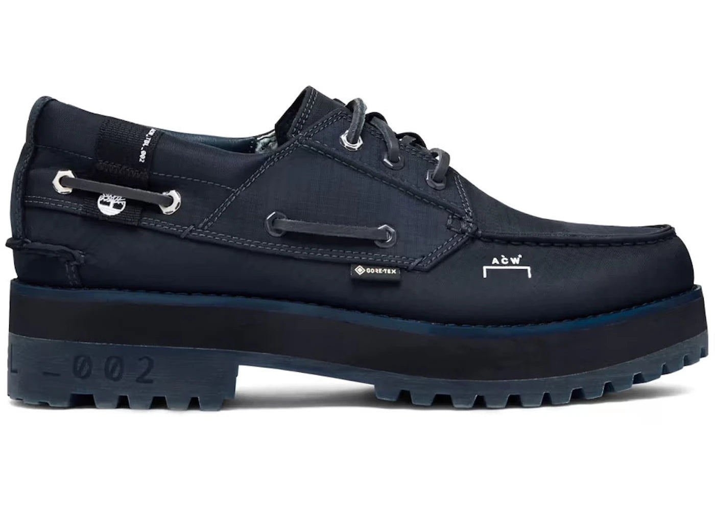 timberland 3-eye classic lug a-cold-wall navy