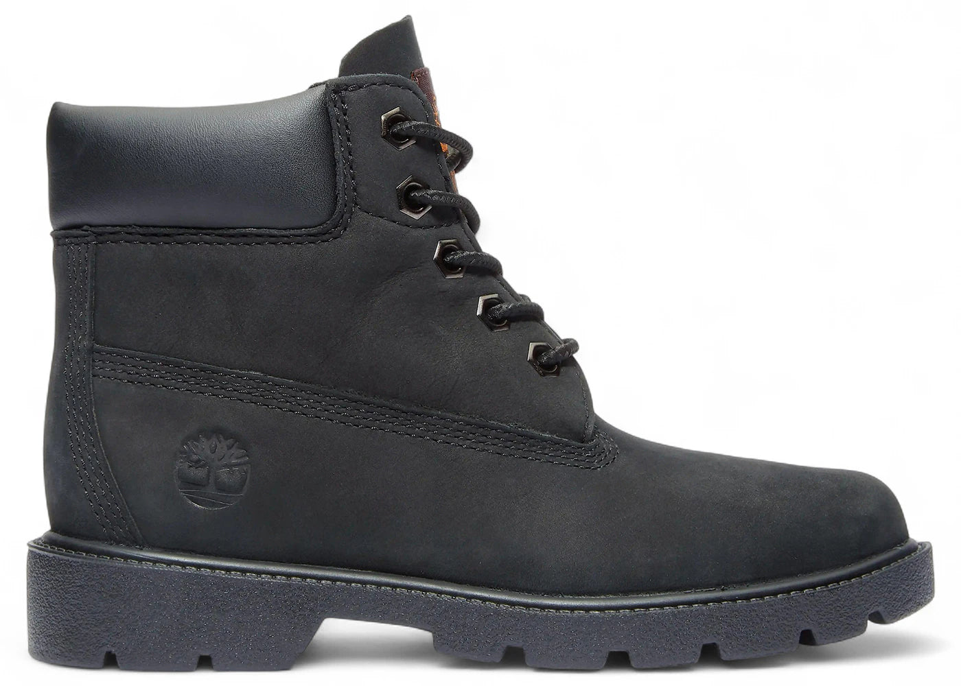 timberland 6" classic waterproof boot black (gs)
